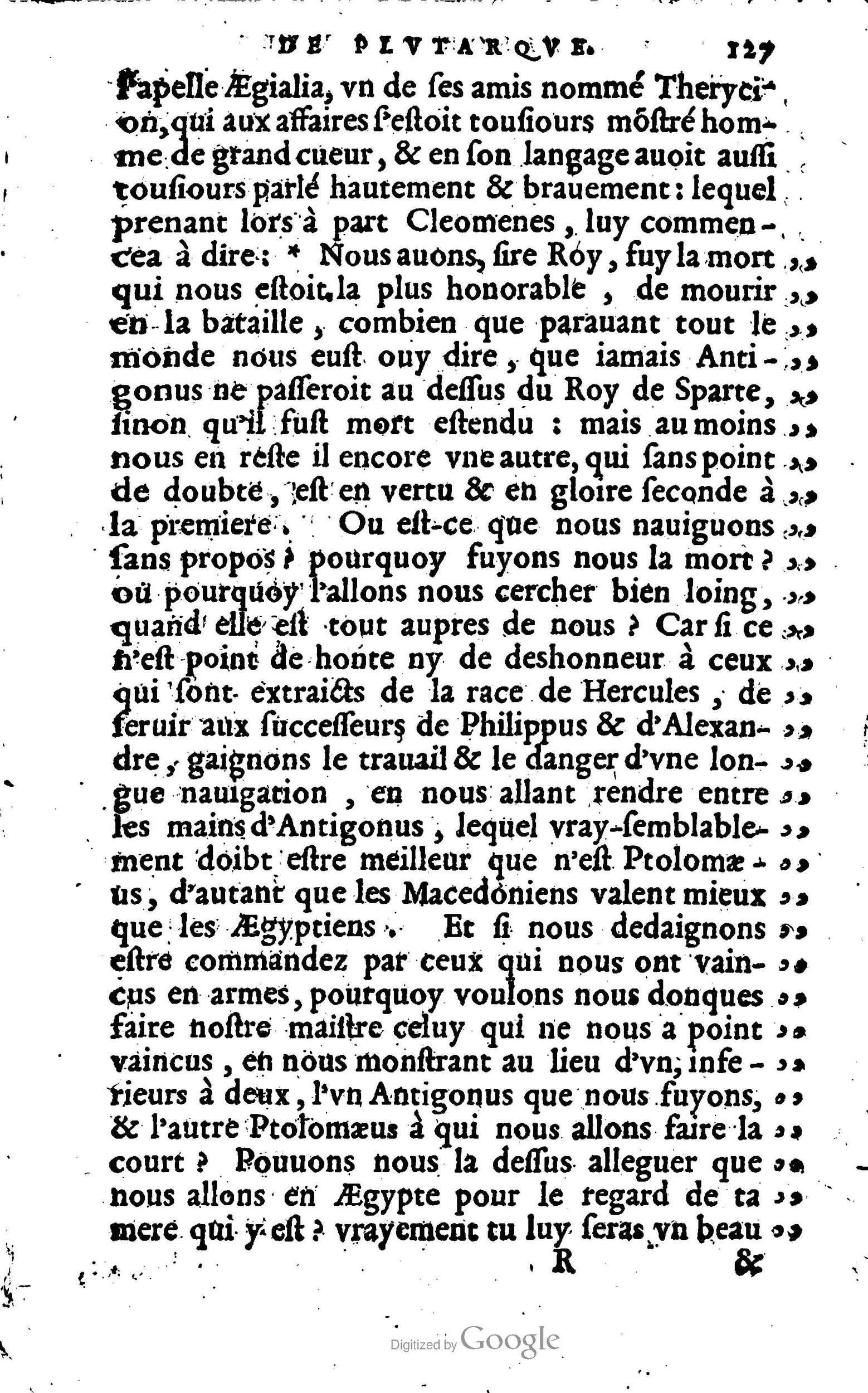 1568 - Willem Silvius - Trésor des vies de Plutarque - Anvers Plantin-Moretus