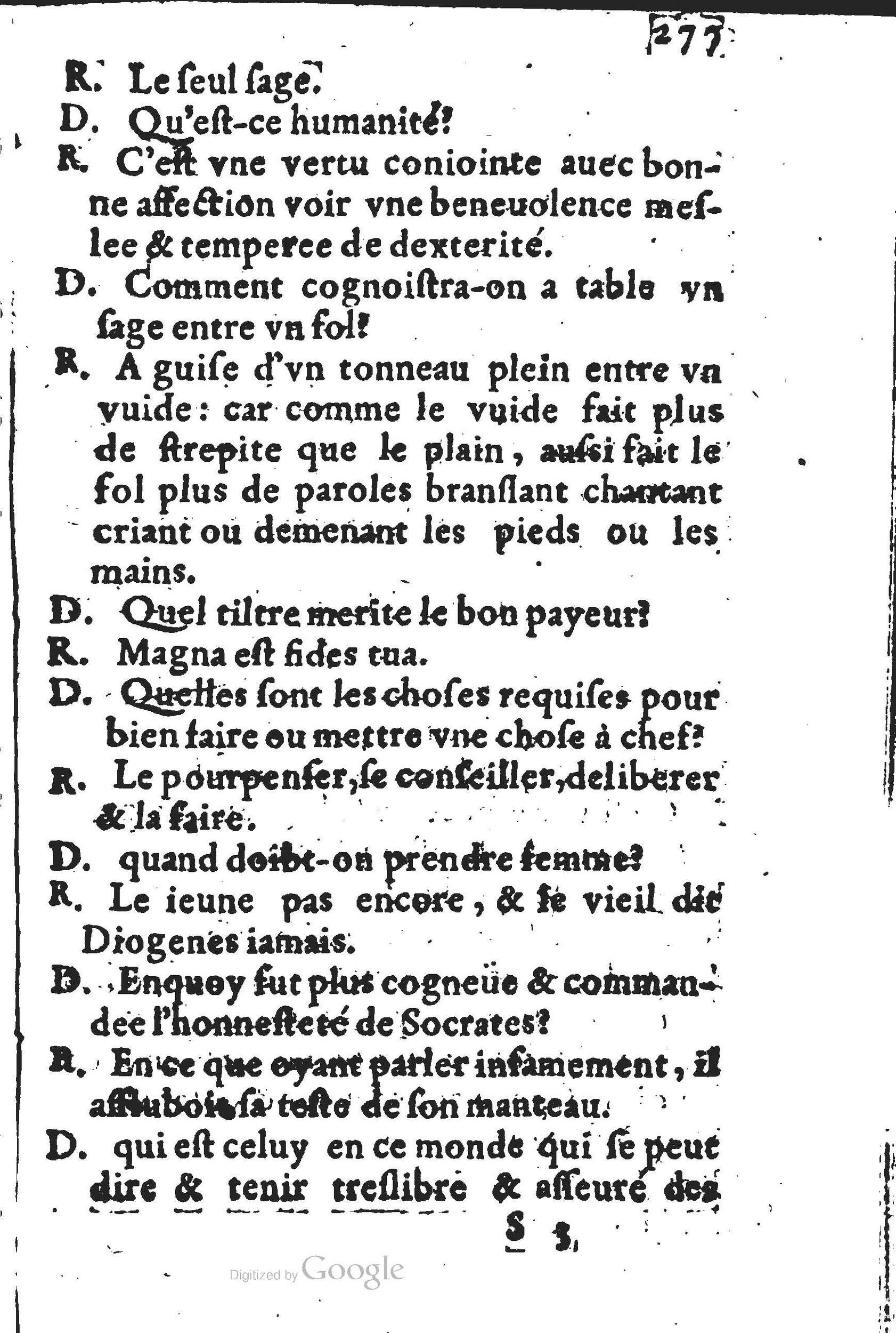 1578 - Nicolas Lescuyer - Trésor des sentences dorées - UGent