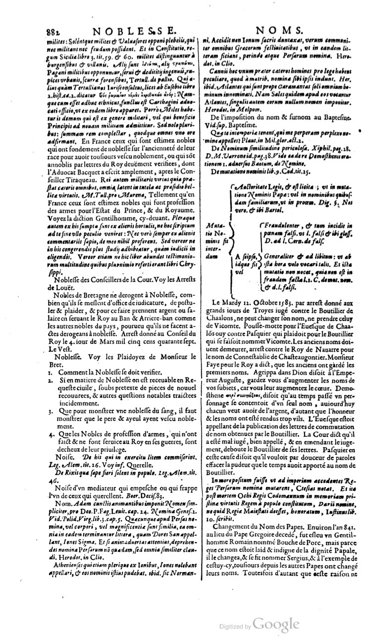 1629 - Veuve Nicolas Buon - Trésor du droit français (21754 T. 2) - BM Lyon
