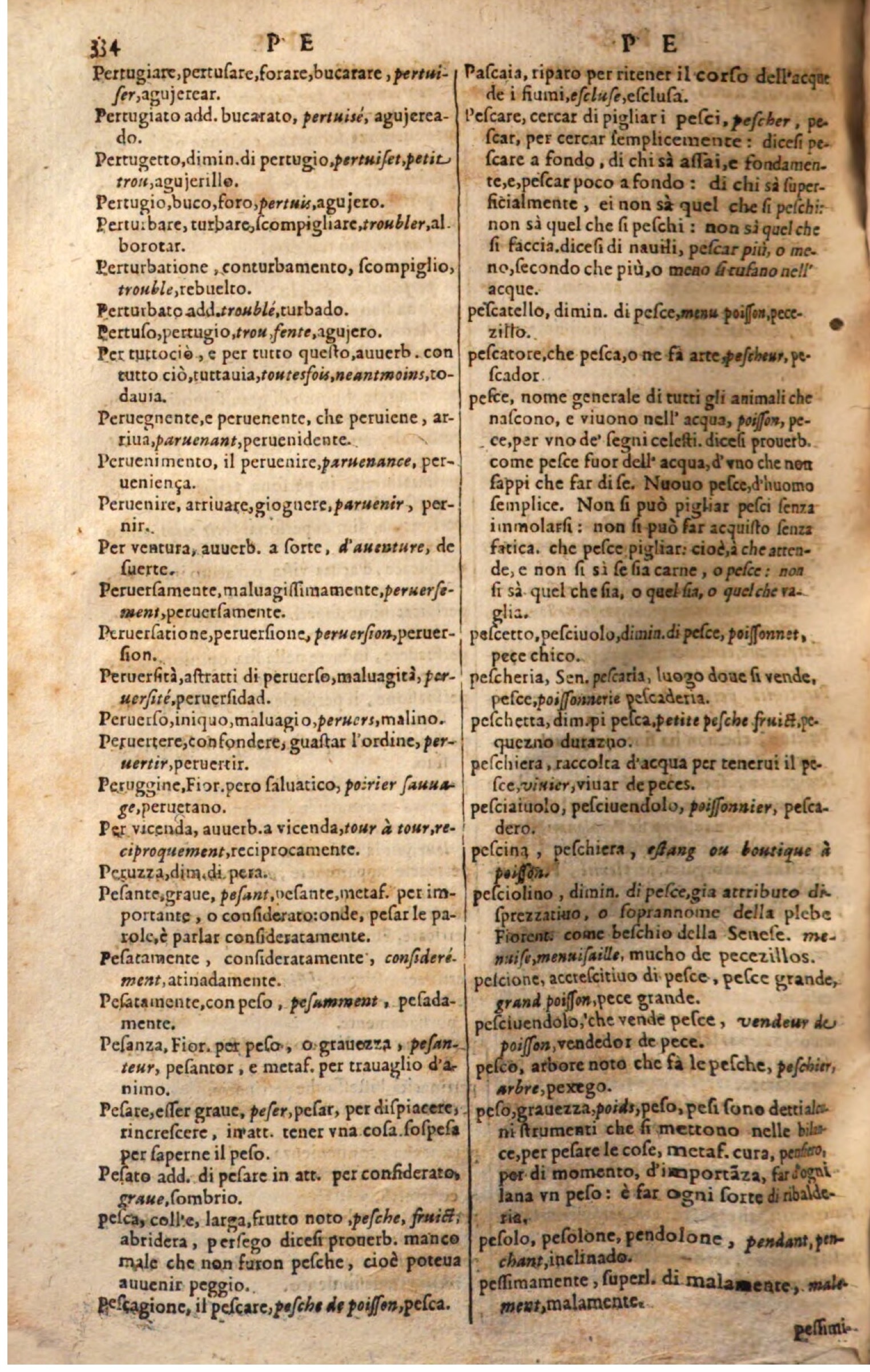 1644 - Jacques Crespin - Trésor des trois langues - Passau