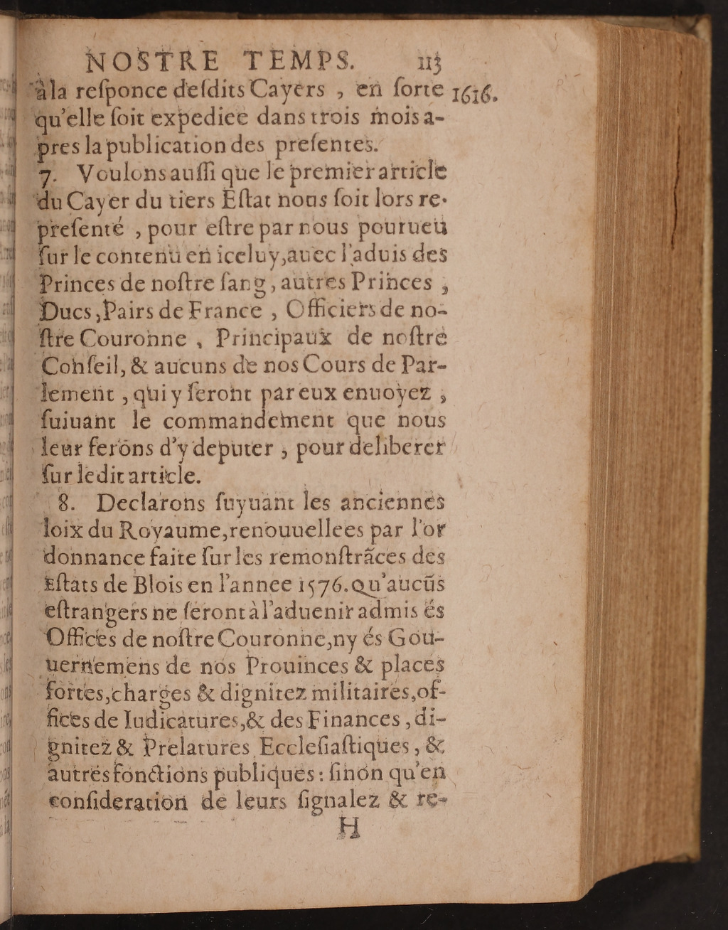 1626 - Joseph Bouillerot - Trésor de l’histoire générale de notre temps - BnF Arsenal