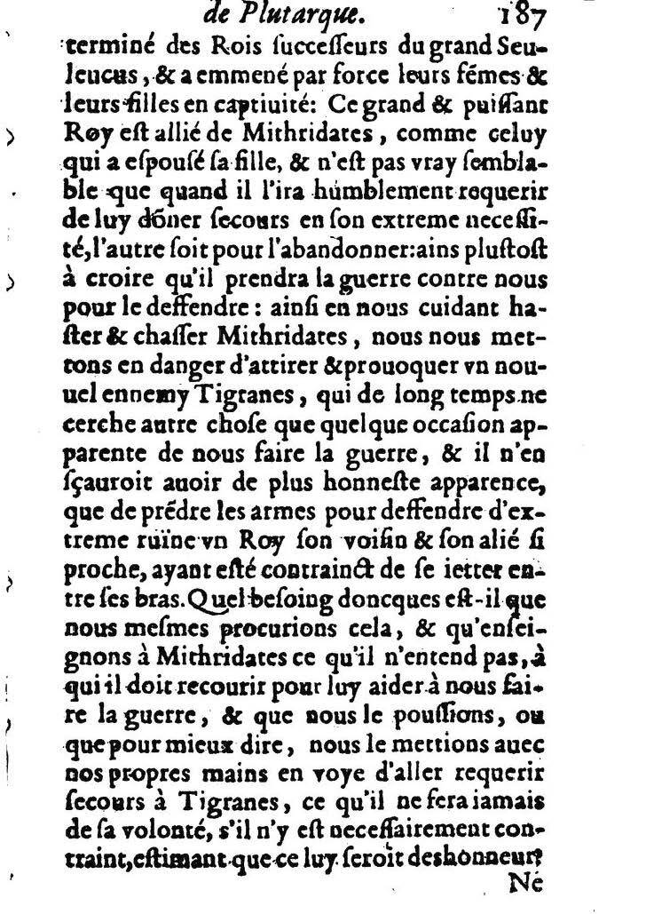 1611 - Pierre Rigaud - Trésor des vies de Plutarque - BM Lyon