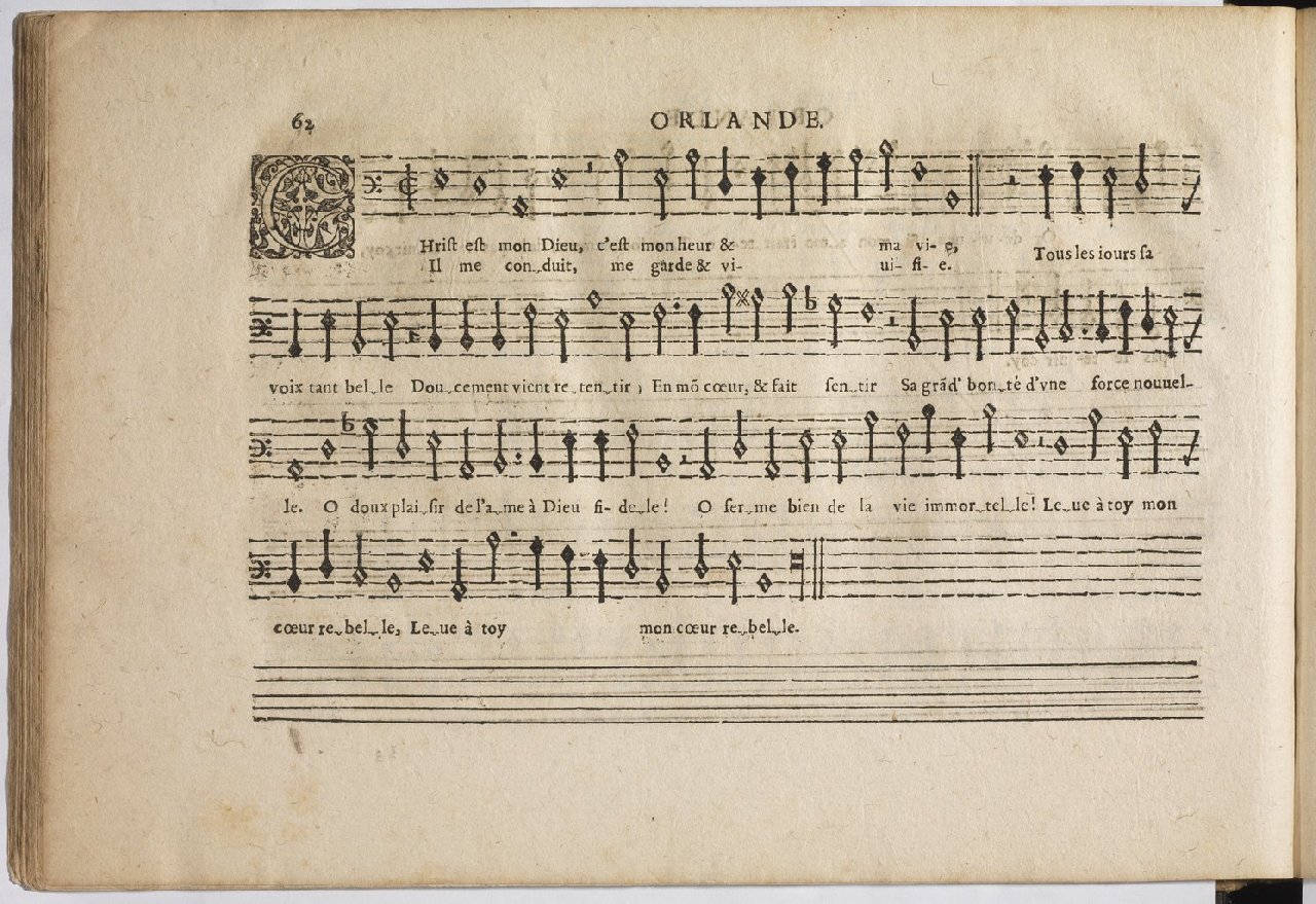 1594 - Paul Marceau - Trésor de musique d&#039;Orlande de Lassus, Superius, Bassus, Tenor, Quinta pars - BnF