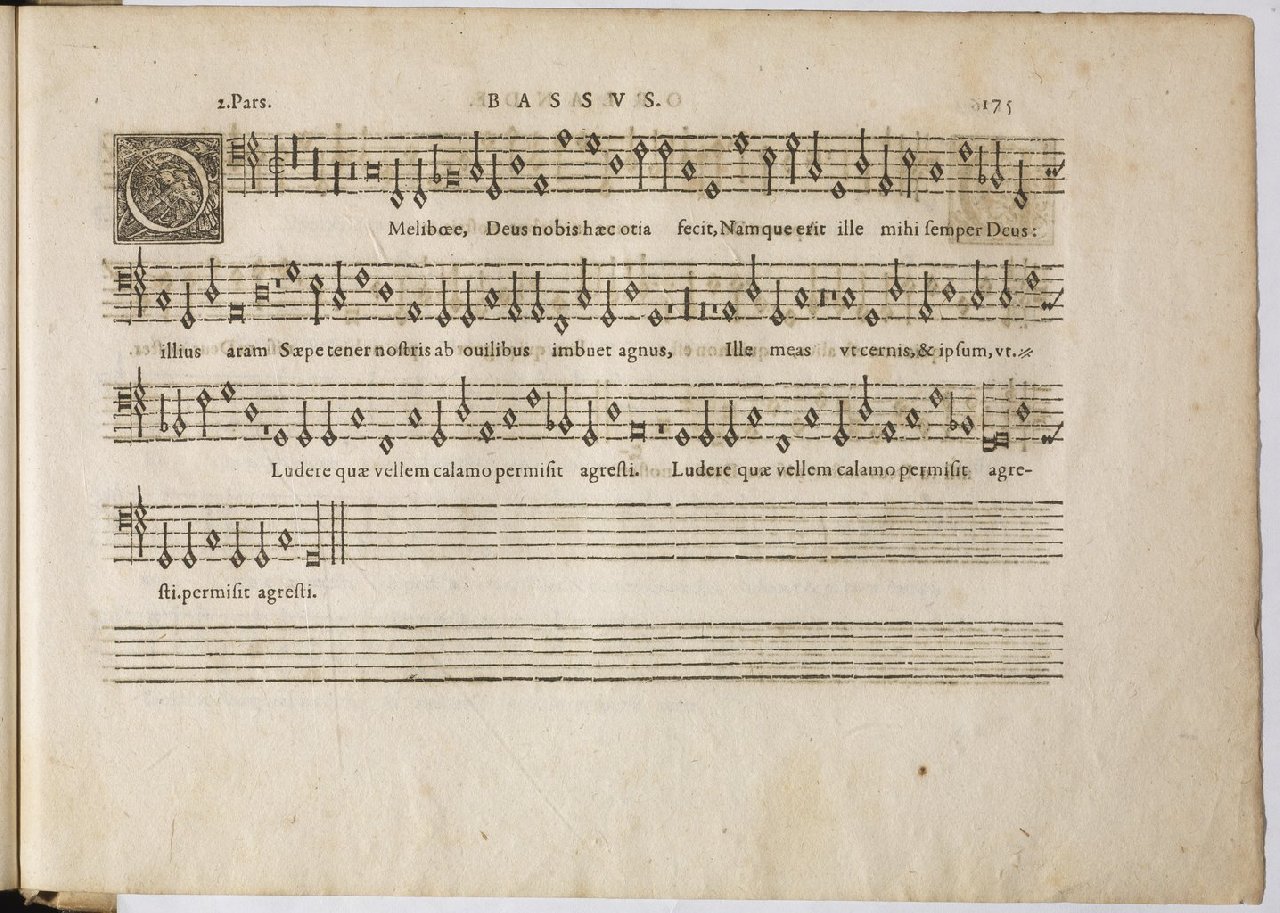 1594 - Paul Marceau - Trésor de musique d&#039;Orlande de Lassus, Superius, Bassus, Tenor, Quinta pars - BnF