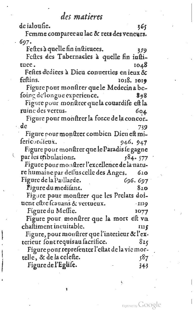 1607 - Nicolas Du Fossé - Trésor quadragésimal - T 01 - BM Lyon