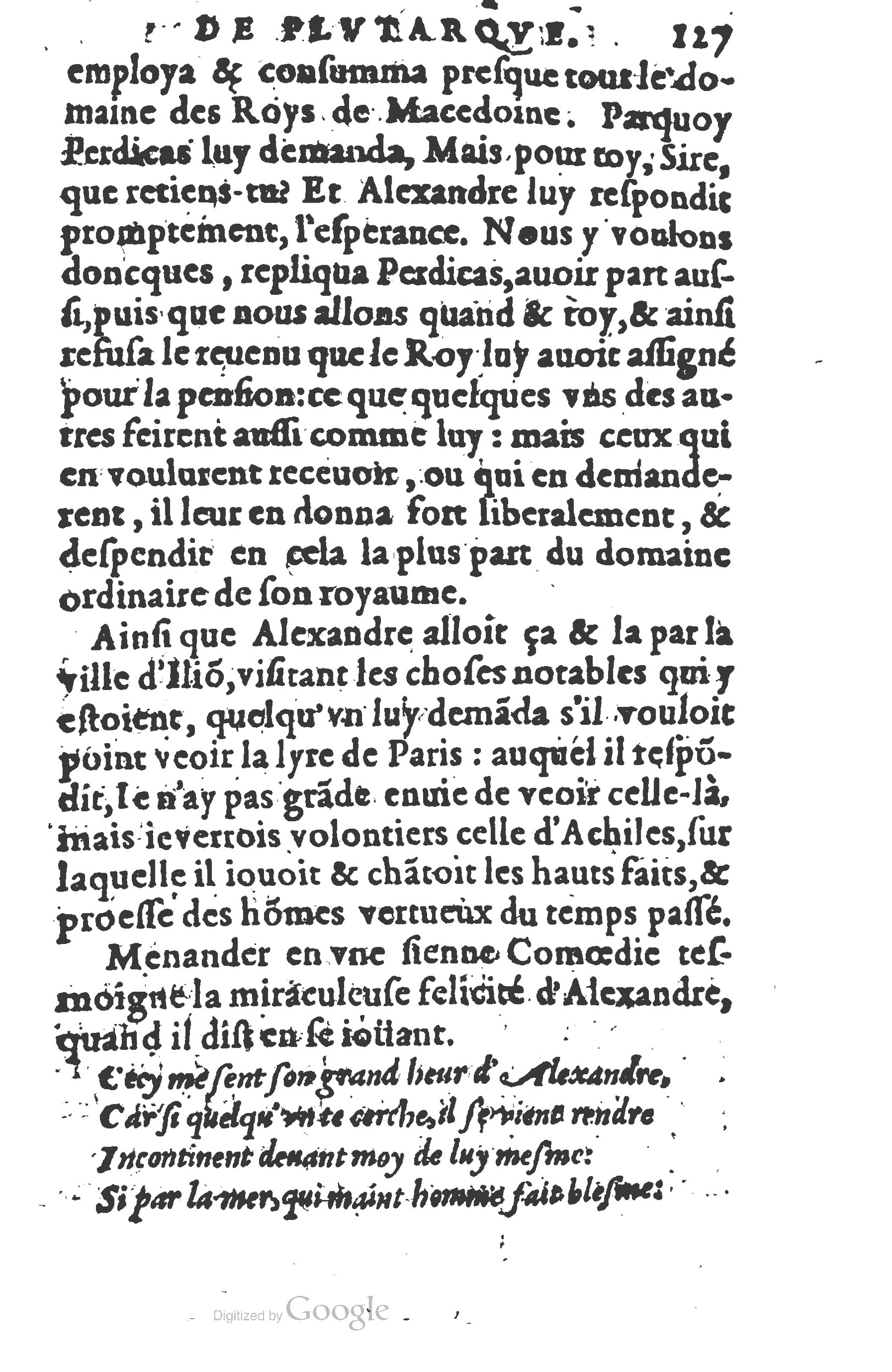 1577 - Claude Micard - Trésor des vies de Plutarque - BSB Munich 1577 - Claude Micard - Trésor des vies de Plutarque - BSB Munich