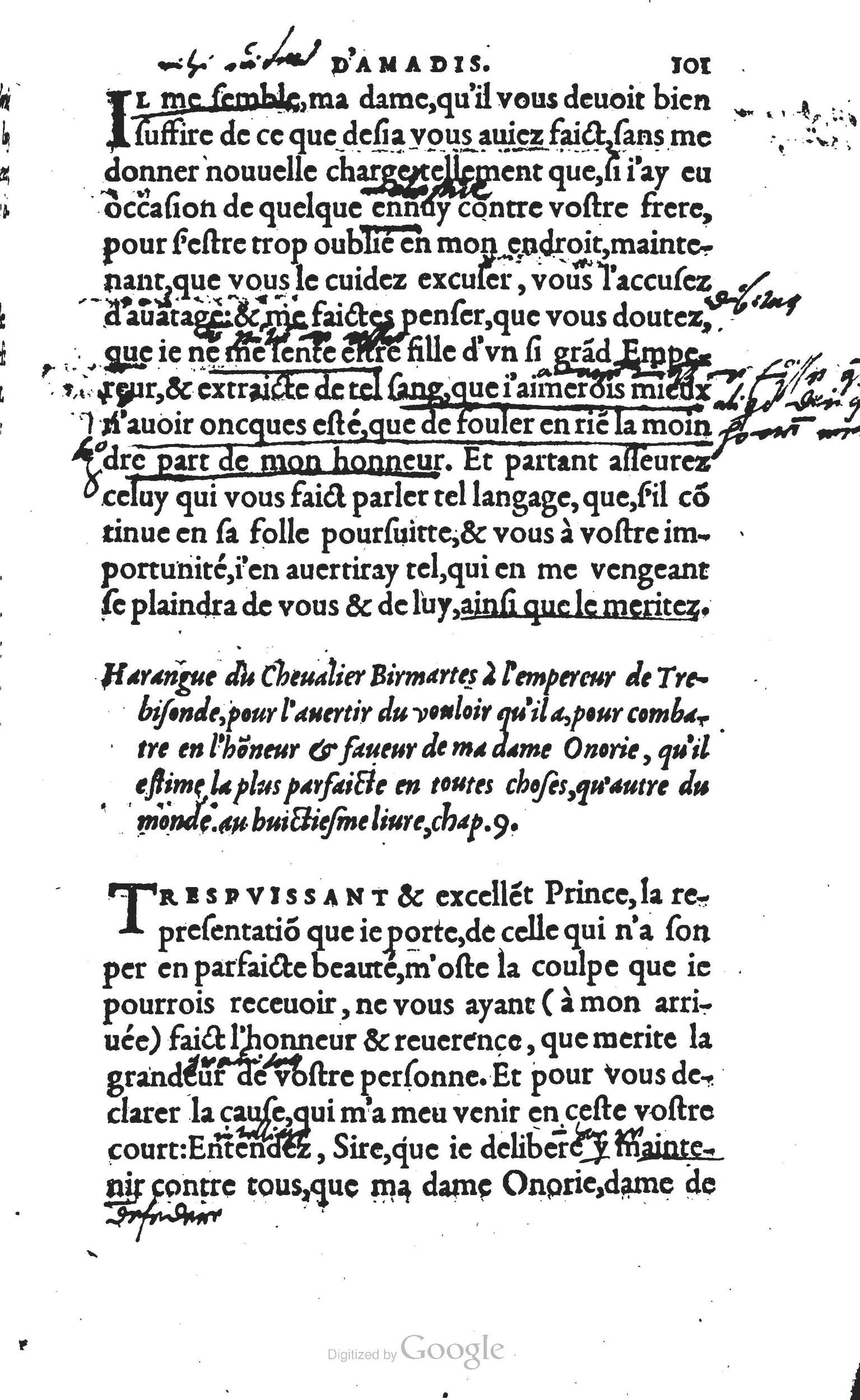 1560 - Vincent Sertenas et Gilles Robinot - Trésor des Amadis - British Library