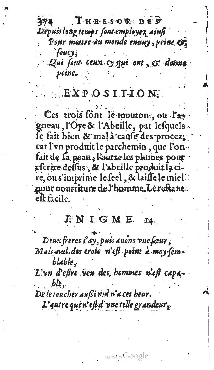 1627 - Jean Delamare - Trésor des récréations - BSB Munich