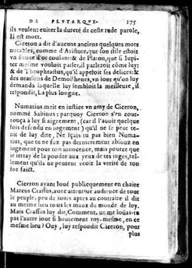 1574 - Benoît Rigaud - Trésor des vies de Plutarque - Avignon