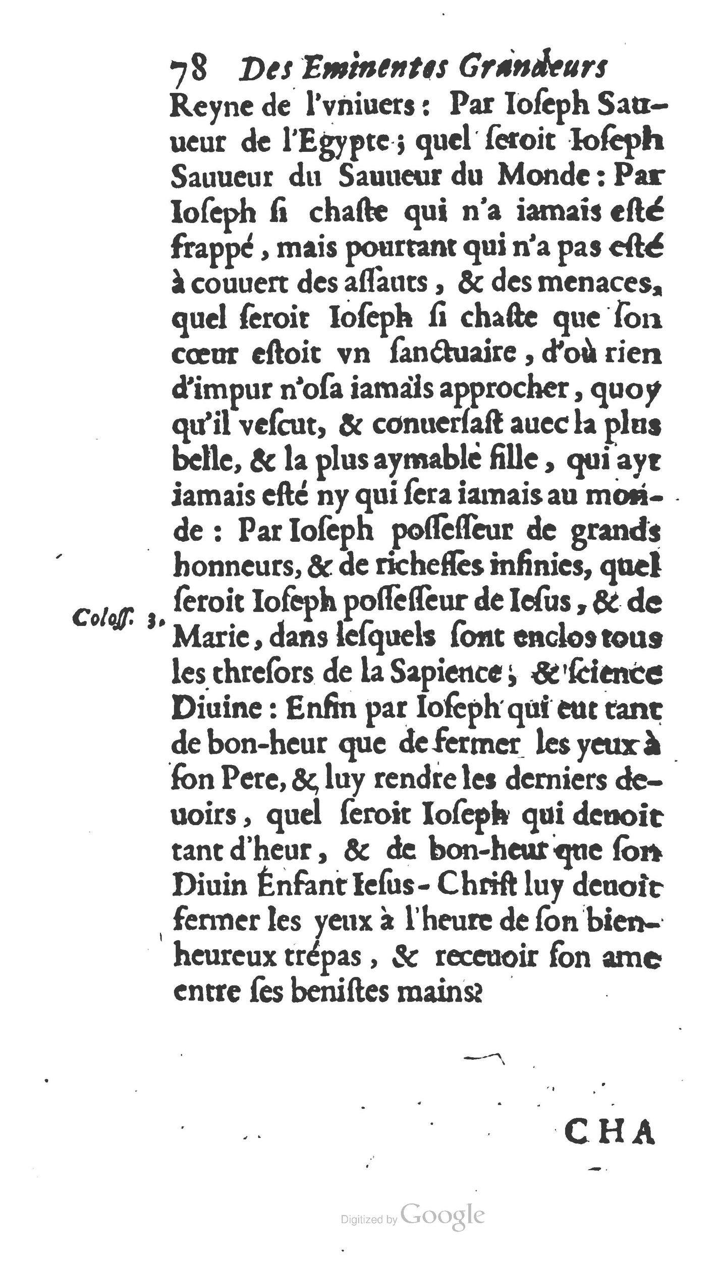 1654 - Antoine Jullieron - Trésor inestimable de Saint-Joseph - BM Lyon