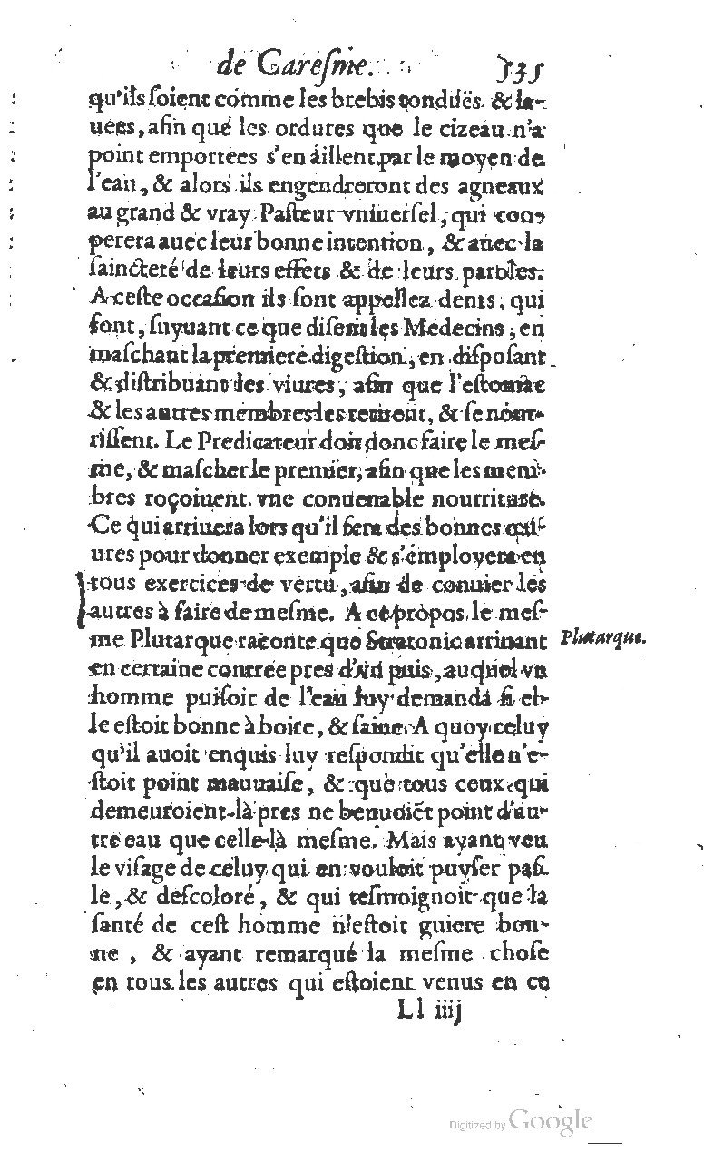 1607 - Nicolas Du Fossé - Trésor quadragésimal - T 01 - BM Lyon