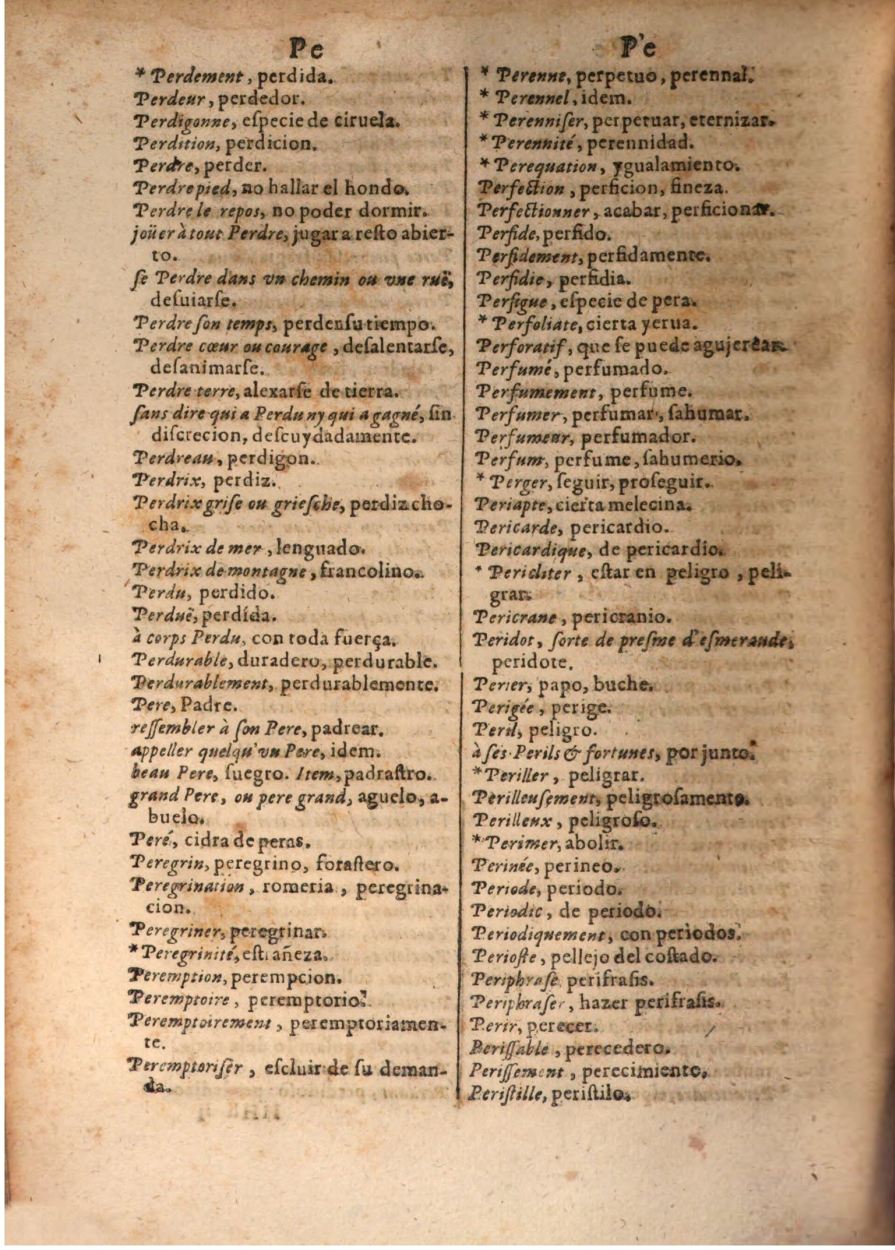 1645 - A. de Sommaville et A. Courbé - Trésor des deux langues espagnole et française (Seconde partie) - BSB Munich 1645 - A. de Sommaville et A. Courbé - Trésor des deux langues espagnole et française (Seconde partie) - BSB Munich