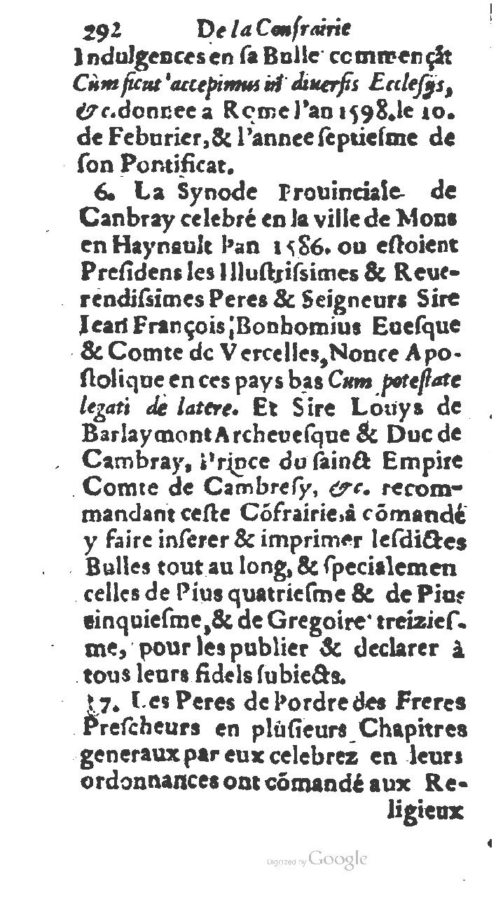 1615 - Jean Bogart - Trésor des indulgences du saint Rosaire - UGent