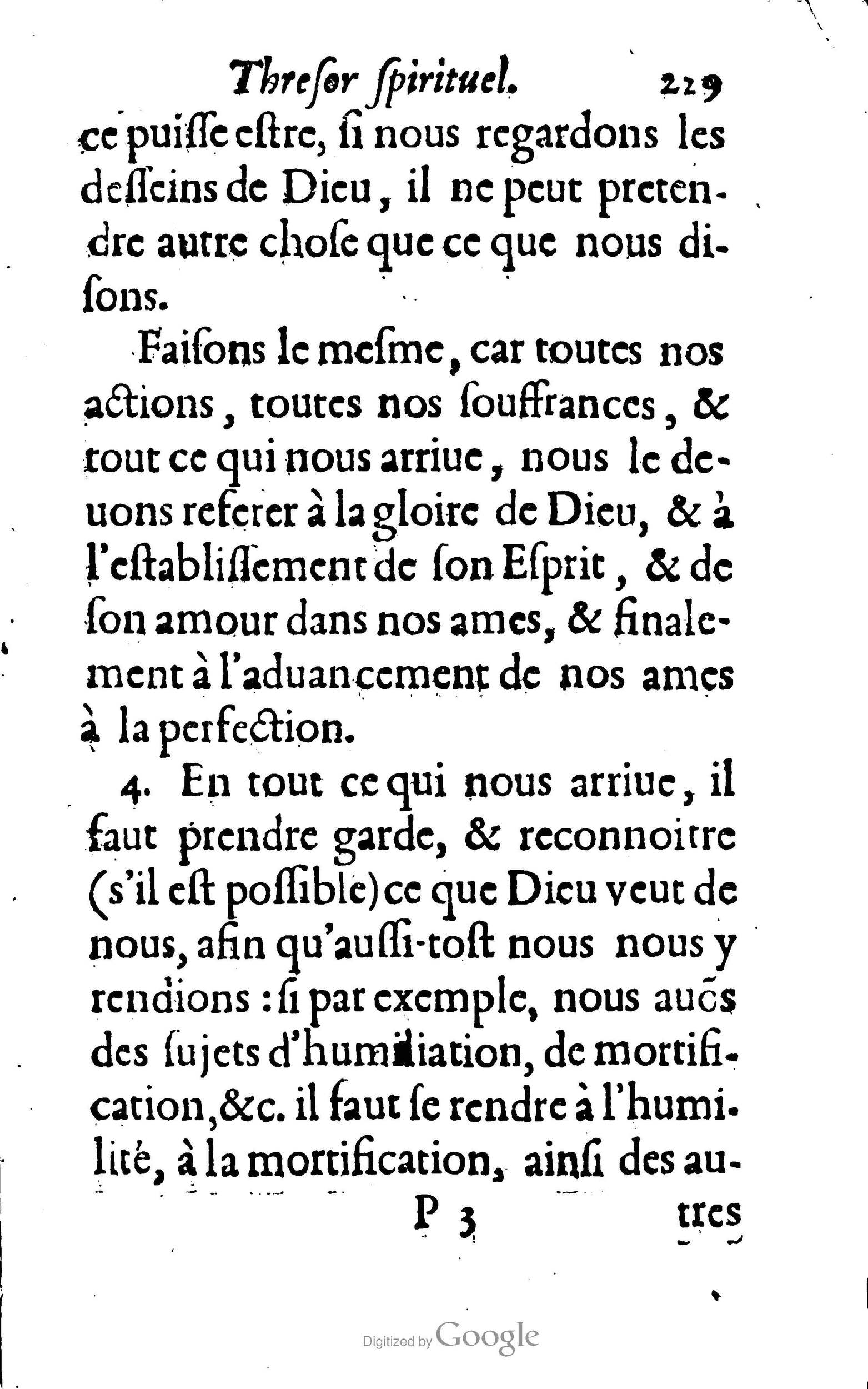1633 - François Waudré - Trésor spirituel contenant les excellences du christianisme - BM Lyon