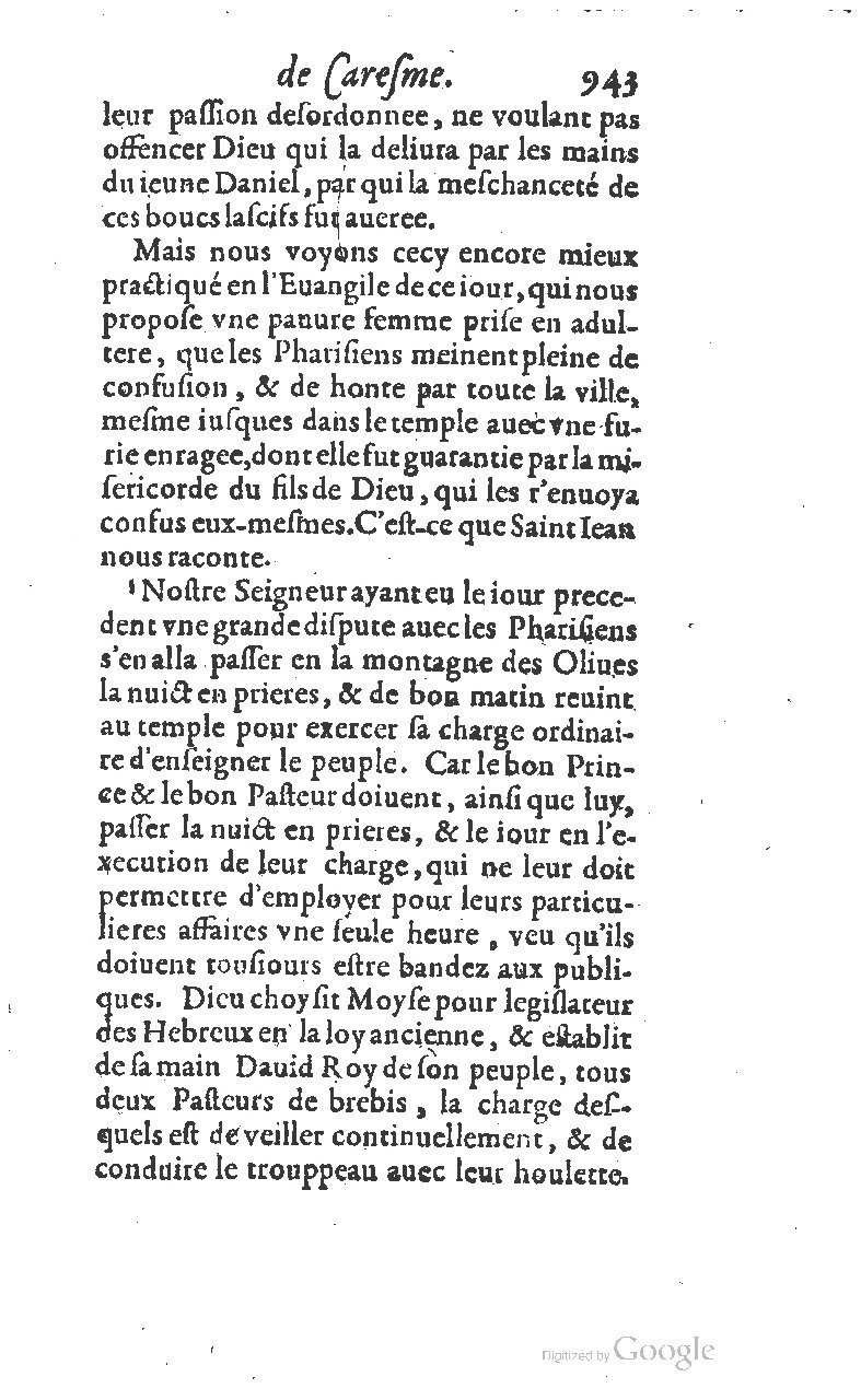 1607 - Nicolas Du Fossé - Trésor quadragésimal - T 01 - BM Lyon