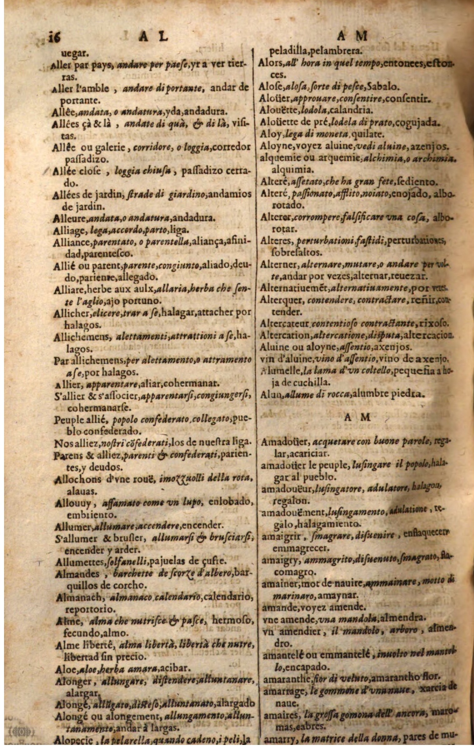 1644 - Jacques Crespin - Trésor des trois langues - Passau