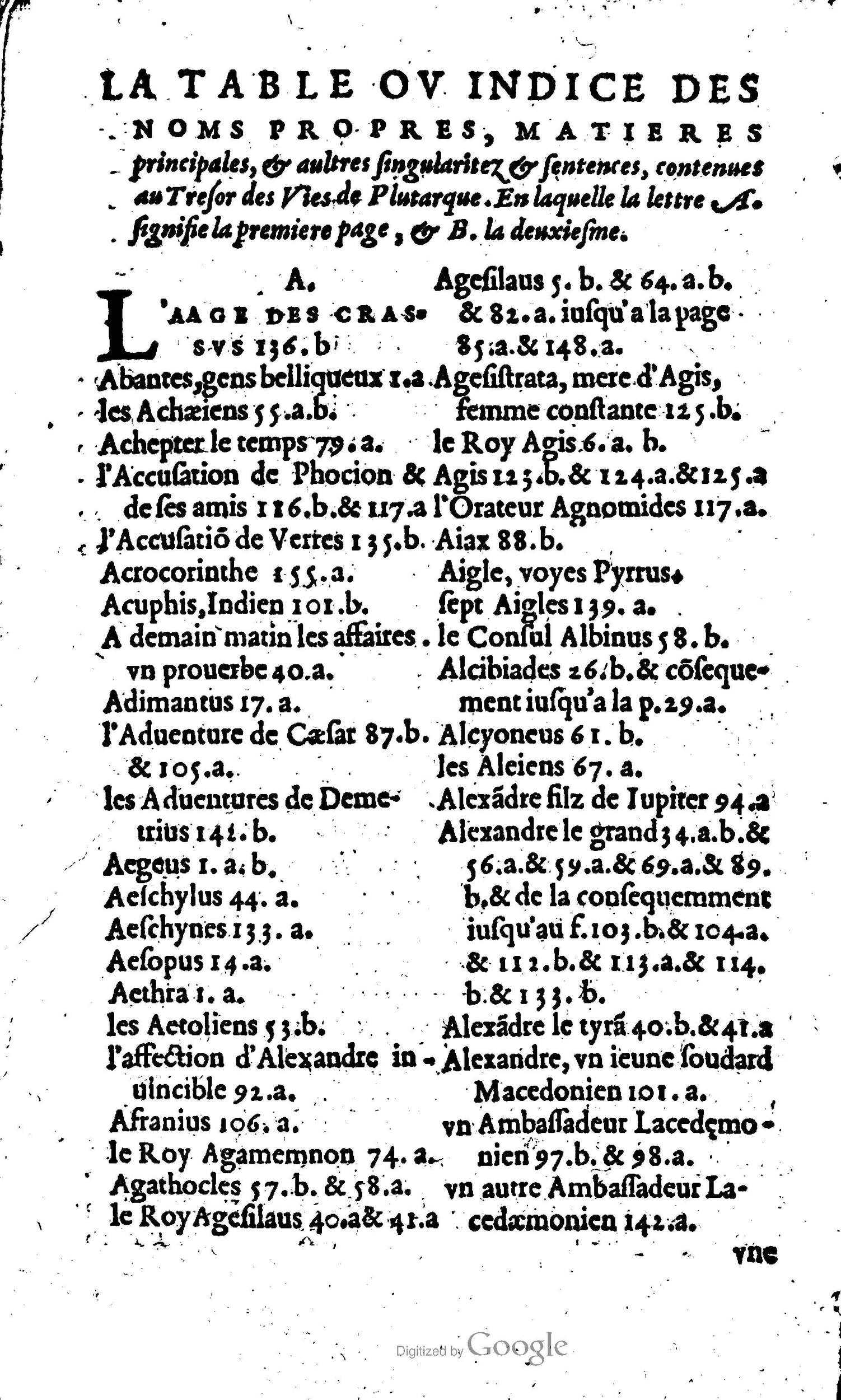 1568 - Willem Silvius - Trésor des vies de Plutarque - Anvers Plantin-Moretus 1568 - Willem Silvius - Trésor des vies de Plutarque - Anvers Plantin-Moretus