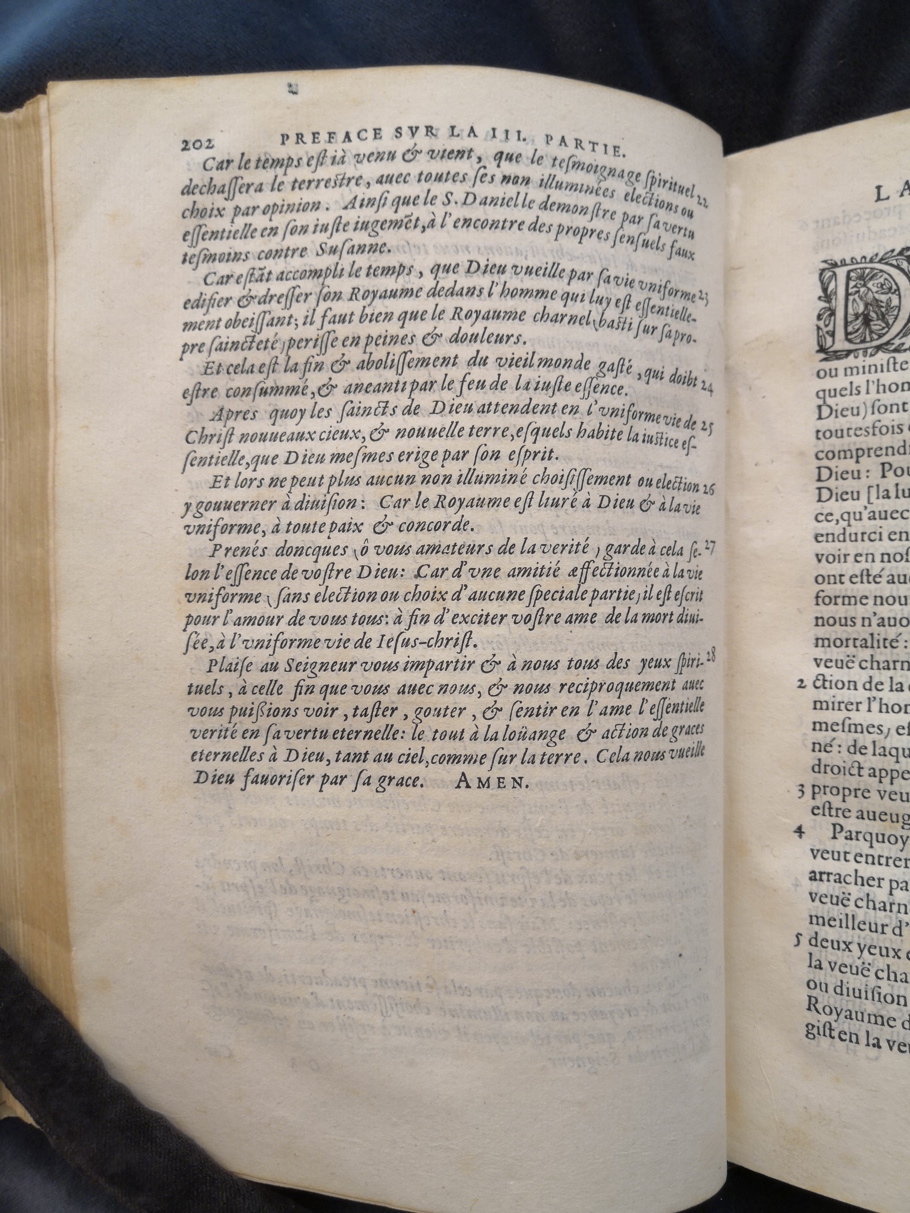 1581c. - Christophe Plantin - Le Livre des témoignages du Trésor caché au champ - Anvers Musée Plantin-Moretus