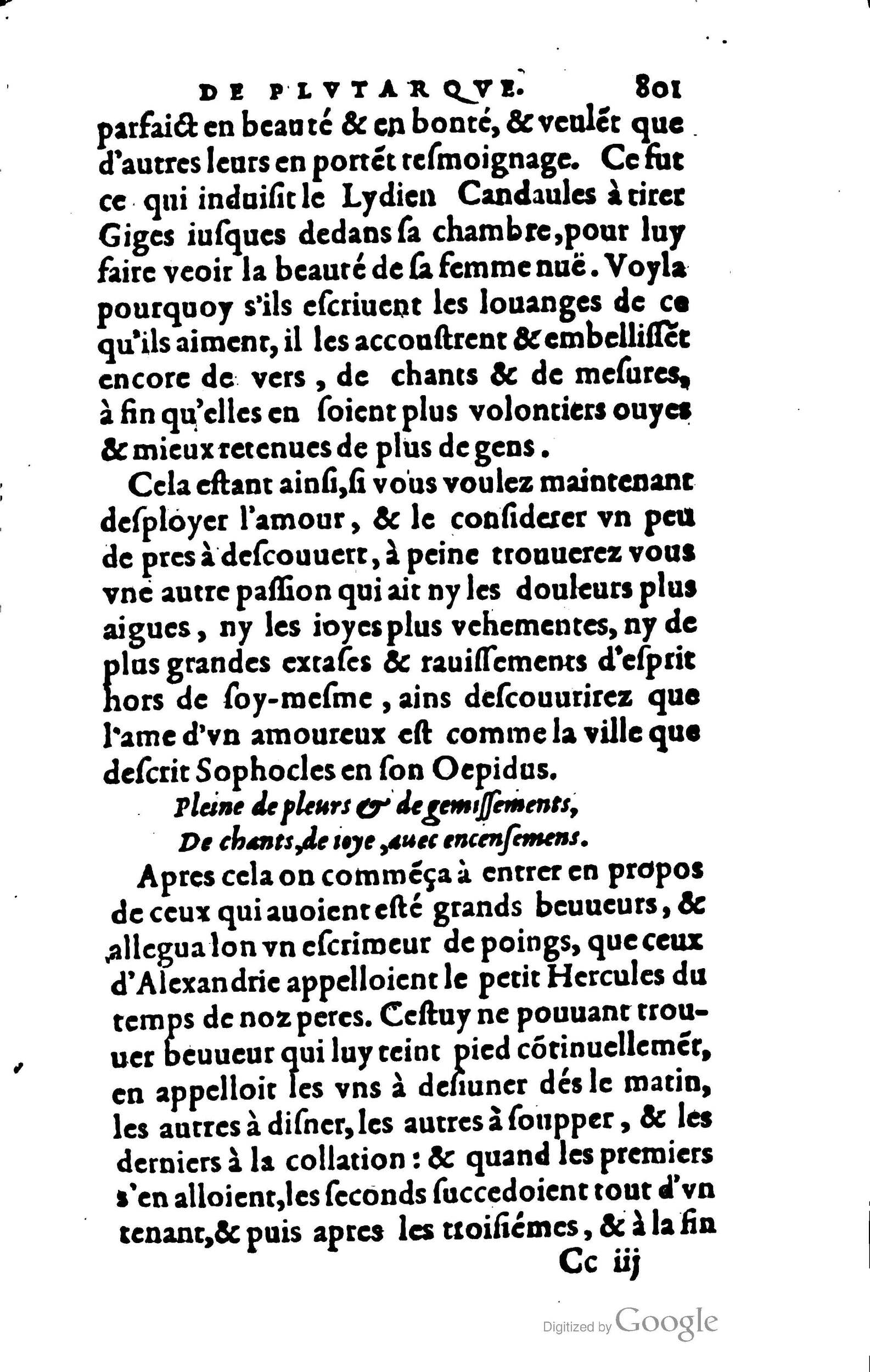 1578 - Jean Poupy - Trésor des morales de Plutarque - BSB Munich