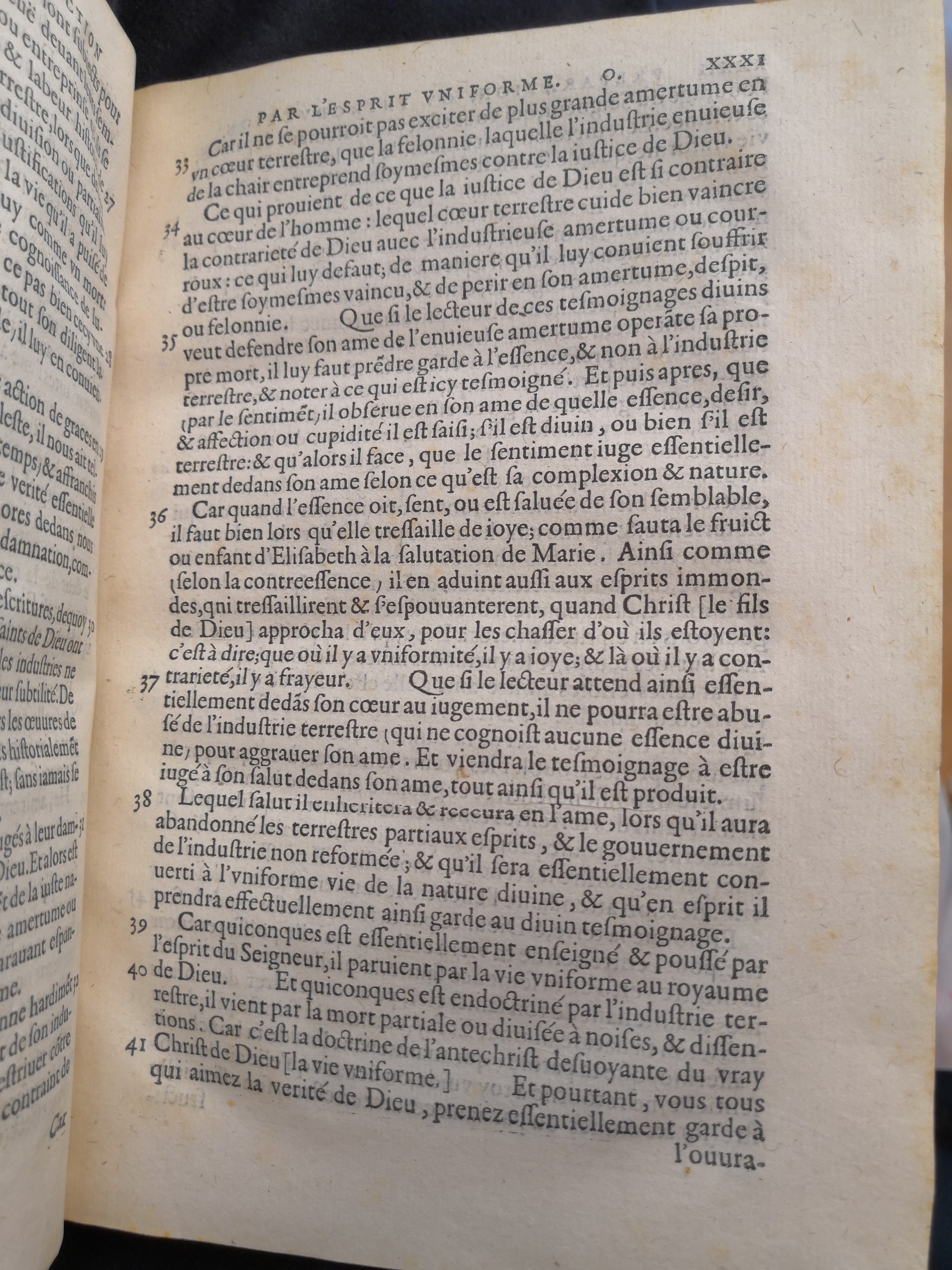 1581c. - Christophe Plantin - Le Livre des témoignages du Trésor caché au champ (Livres 2, 4, 6 et 7) - Anvers Musée Plantin Moretus