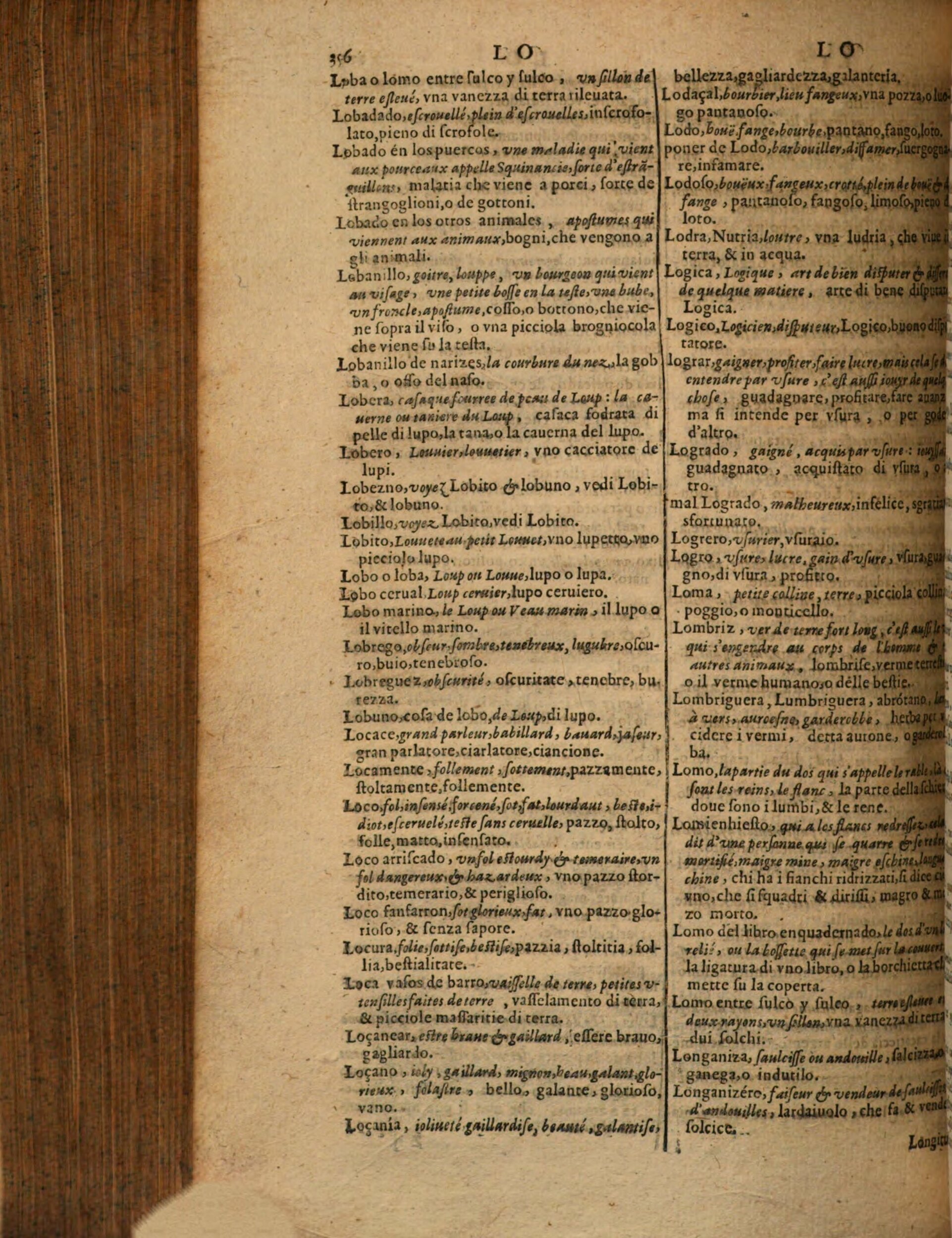 1617 - Samuel Crespin - Trésor des trois langues espagnole, française et italienne (Première partie) - Regensburg 1617 - Samuel Crespin - Trésor des trois langues espagnole, française et italienne (Première partie) - Regensburg
