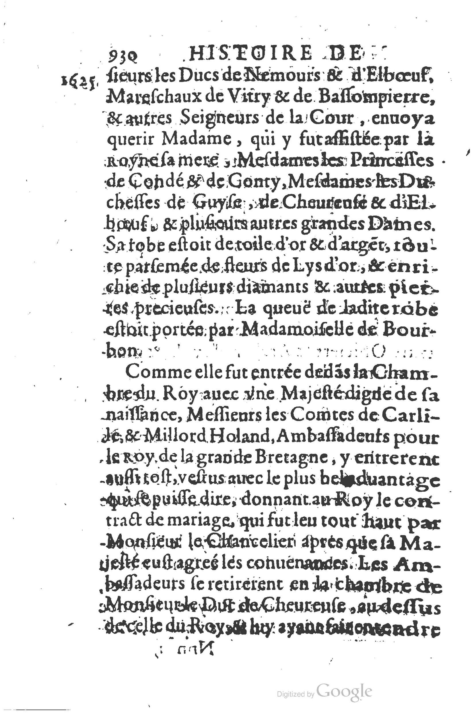 1626 - Joseph Bouillerot - Trésor de l’histoire générale de notre temps - BSB Munich