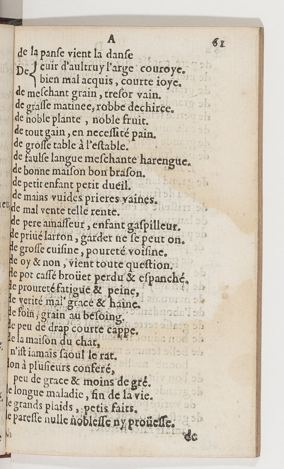 1577 - Jean d’Ogerolles - Trésor de sentences dorées - BnF Arsenal