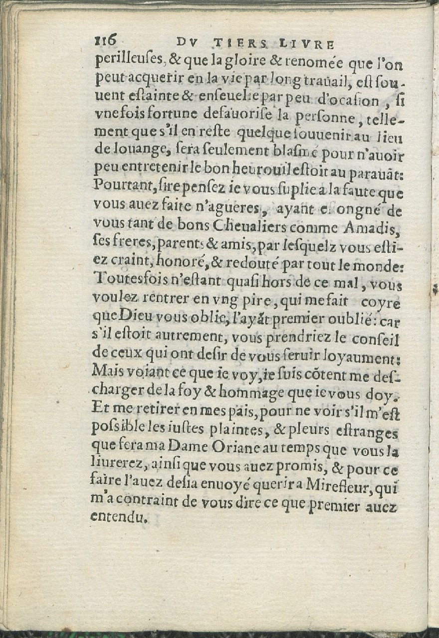 1559 - Pierre Regnard - Trésor des Amadis - Det KLG Copenhague