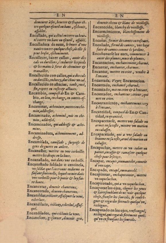 1607 - Marc Orry - Trésor des deux langues espagnole et française (Première et Seconde parties) - ÖNB Wien
