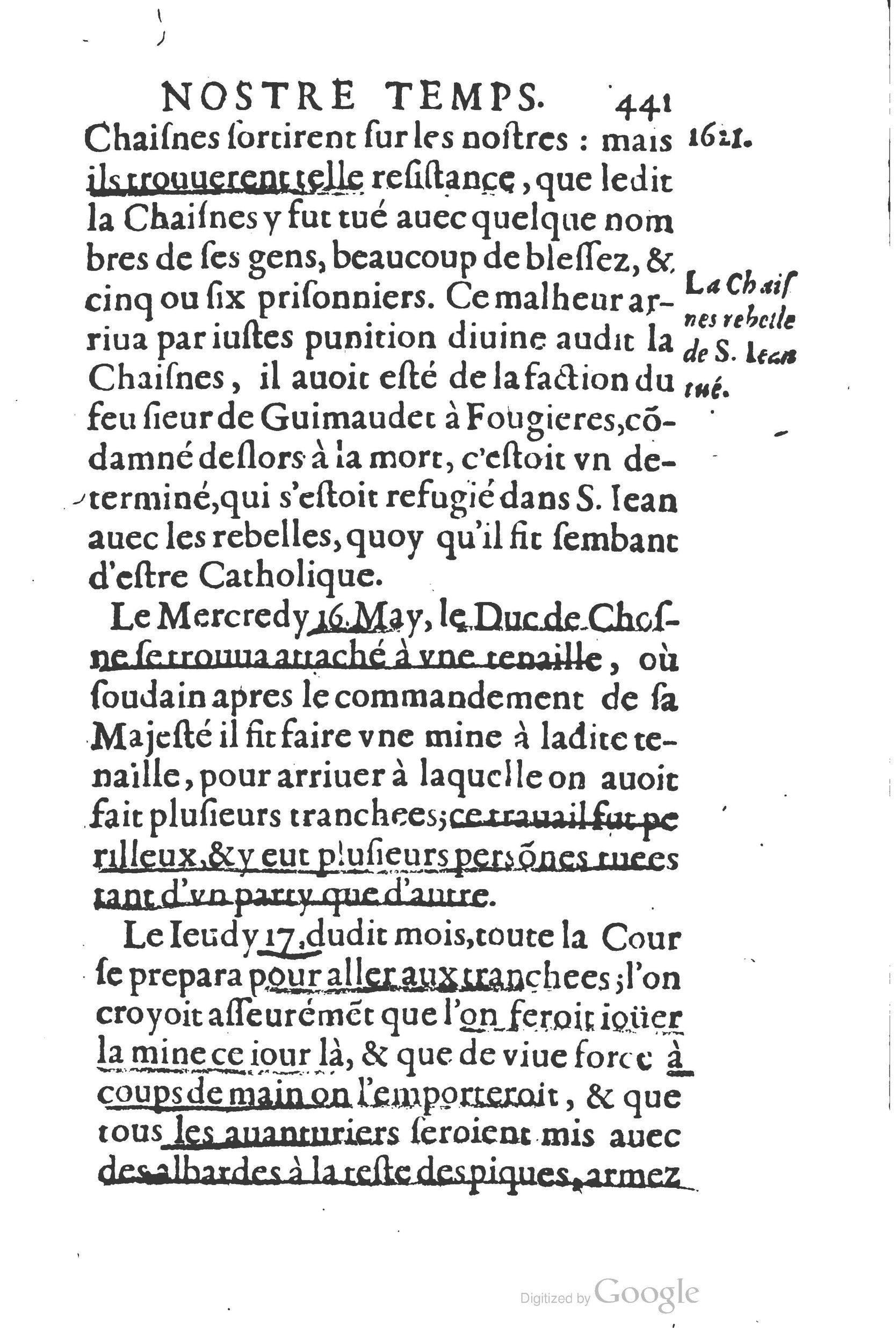 1626 - Joseph Bouillerot - Trésor de l’histoire générale de notre temps - BSB Munich