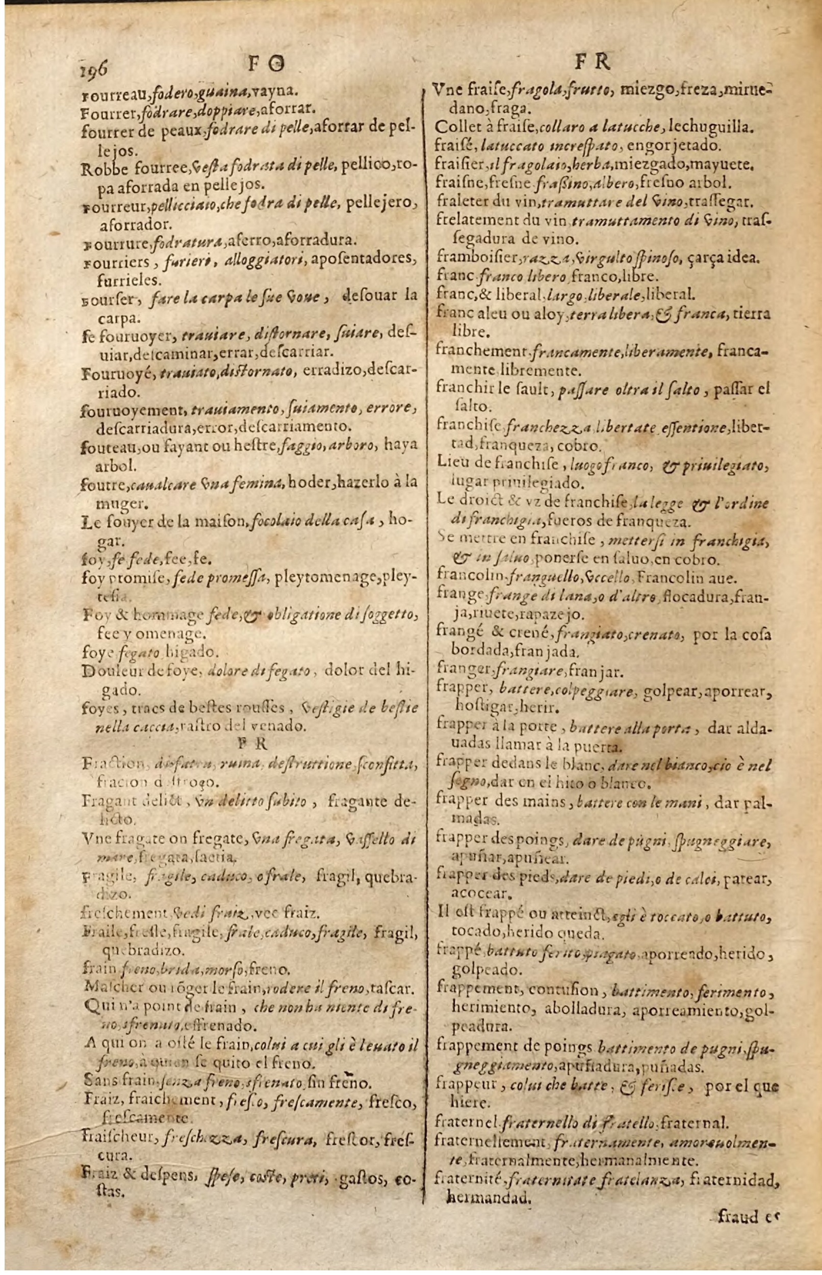 1627 - Jacques Crespin - Trésor des trois langues (Seconde partie) - Regensburg
