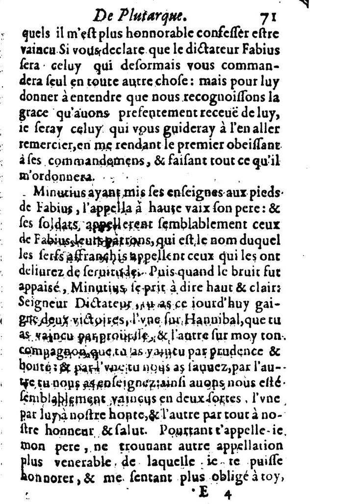 1611 - Pierre Rigaud - Trésor des vies de Plutarque - BM Lyon