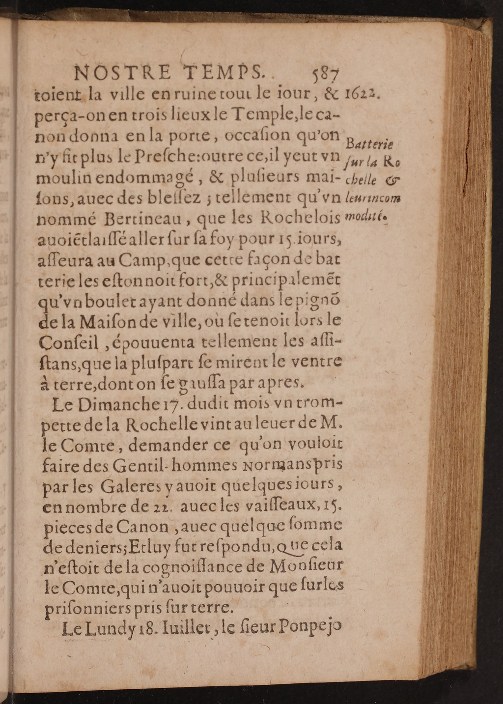 1626 - Joseph Bouillerot - Trésor de l’histoire générale de notre temps - BnF Arsenal