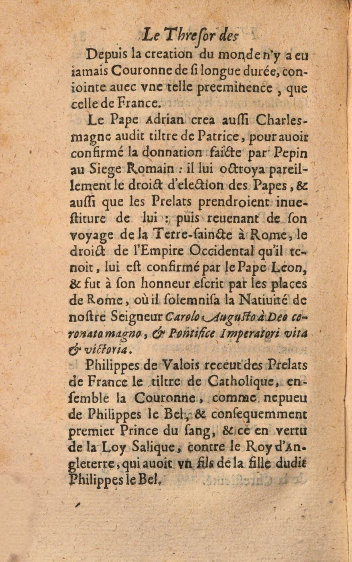 1639 - Jean Corrozet - Trésor des histoires de France - BSB Munich 1639 - Jean Corrozet - Trésor des histoires de France - BSB Munich