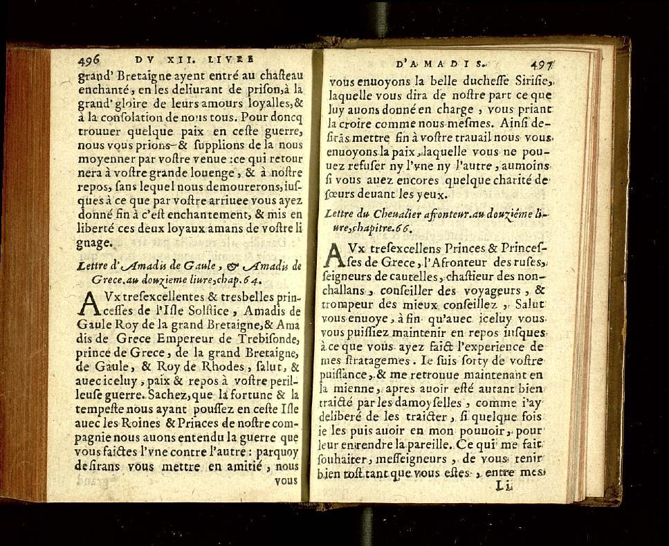 1571 - François Durelle et Benoît Rigaud - Trésor des Amadis - RAE Madrid 1571 - François Durelle et Benoît Rigaud - Trésor des Amadis - RAE Madrid