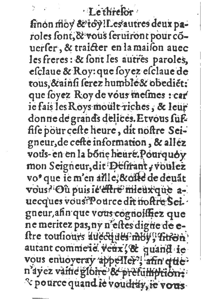 1578 - Guillaume Chaudière - Trésor de dévotion traitant de plusieurs belles vertus - BM Lyon
