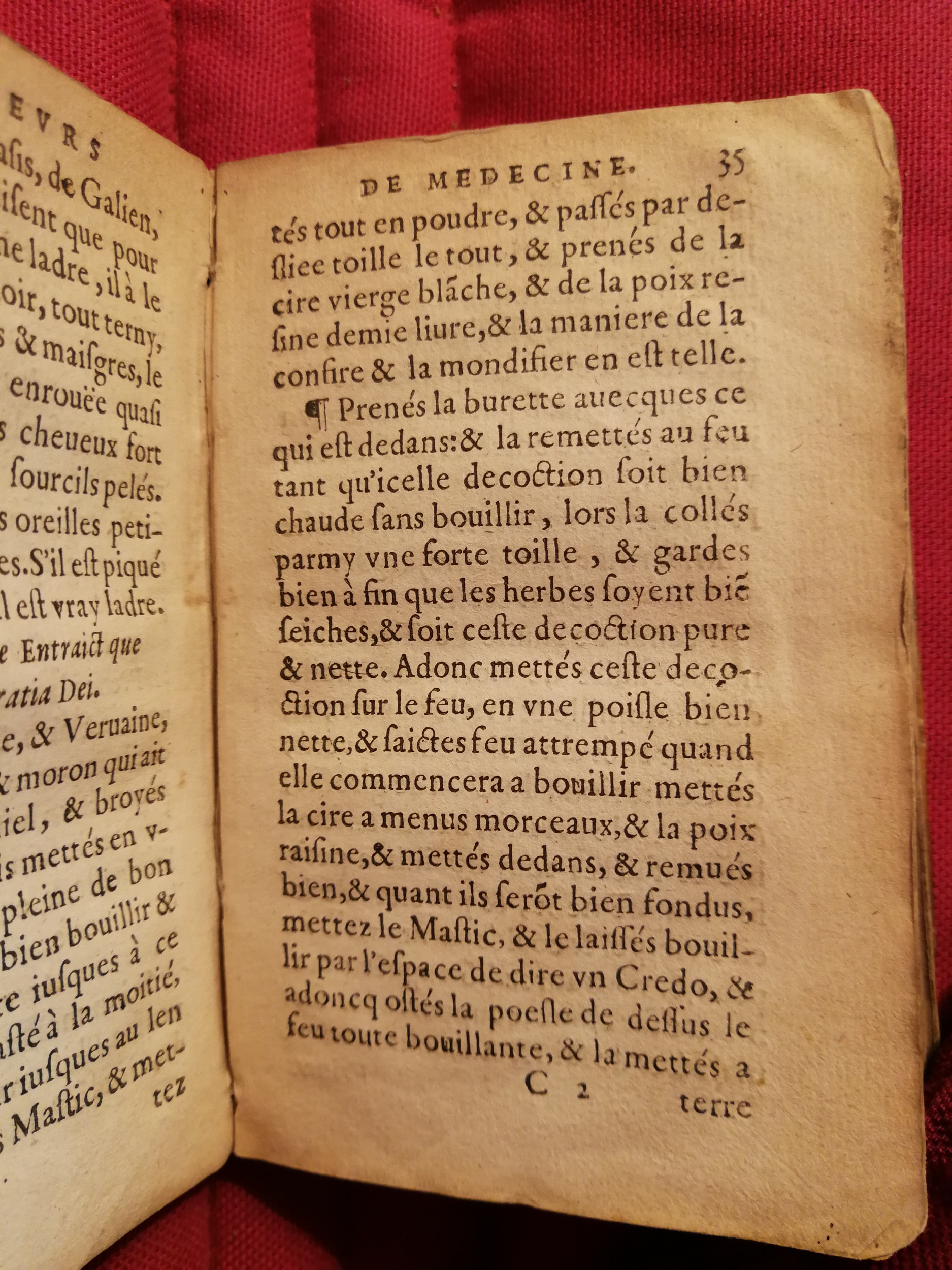 1586 - Benoît Rigaud - Trésor des fleurs et secrets de médecine - Sainte-Geneviève