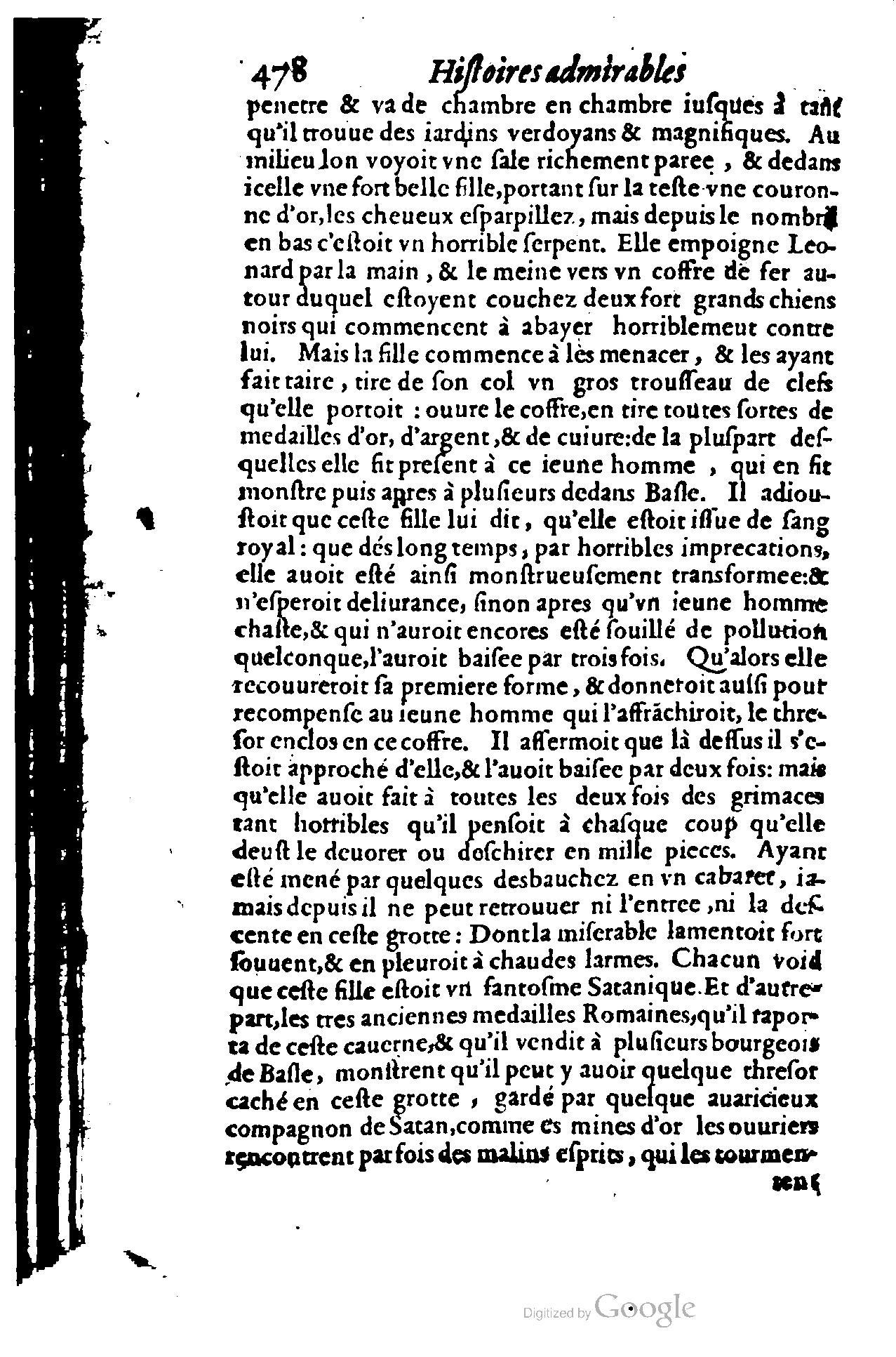 1620 - Samuel Crespin - Trésor d’histoires admirables et mémorables - BCU Lausanne