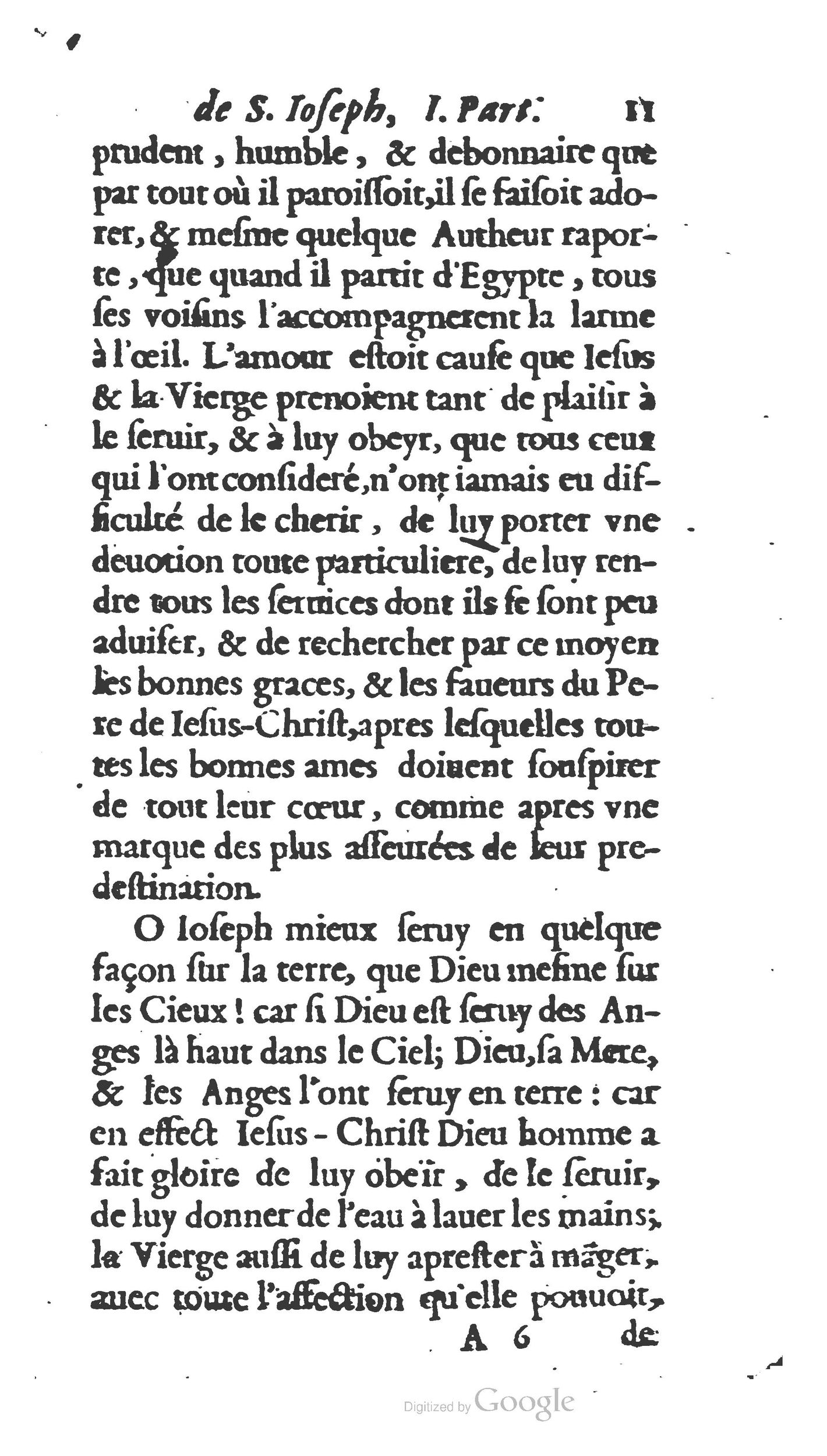 1654 - Antoine Jullieron - Trésor inestimable de Saint-Joseph - BM Lyon