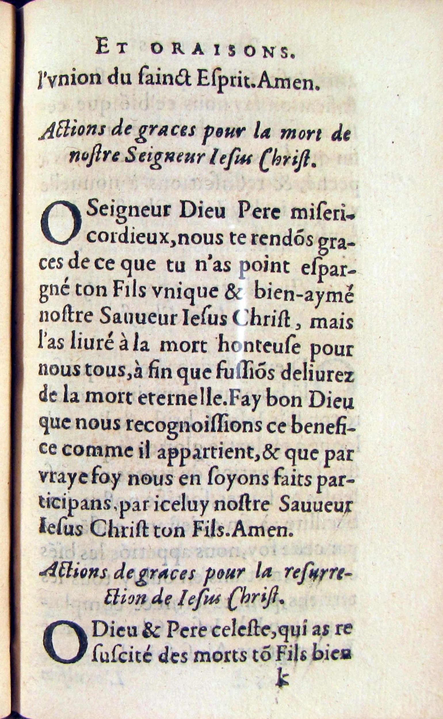 1572 - Antoine Certia - Trésor des prières, oraisons et instructions chrétiennes - Nîmes