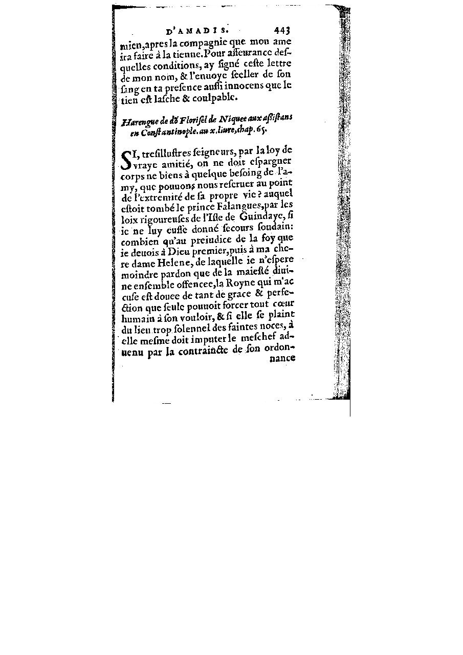 1572 - Veuve Gabriel Cotier - Trésor des Amadis - BM Lyon