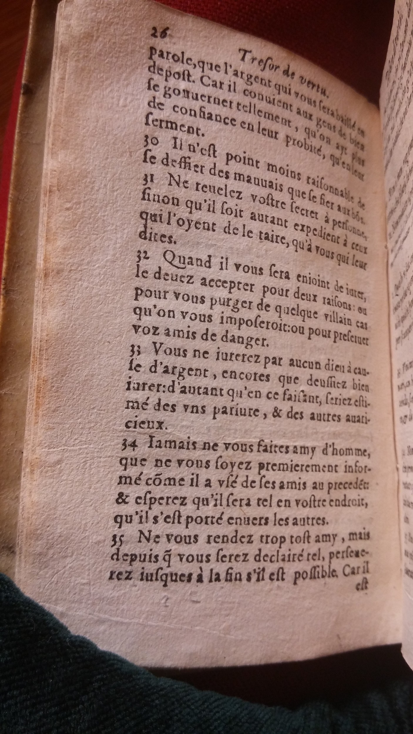 1583 - Benoît Rigaud - Trésor de vertu - BnF 1583 - Benoît Rigaud - Trésor de vertu - BnF