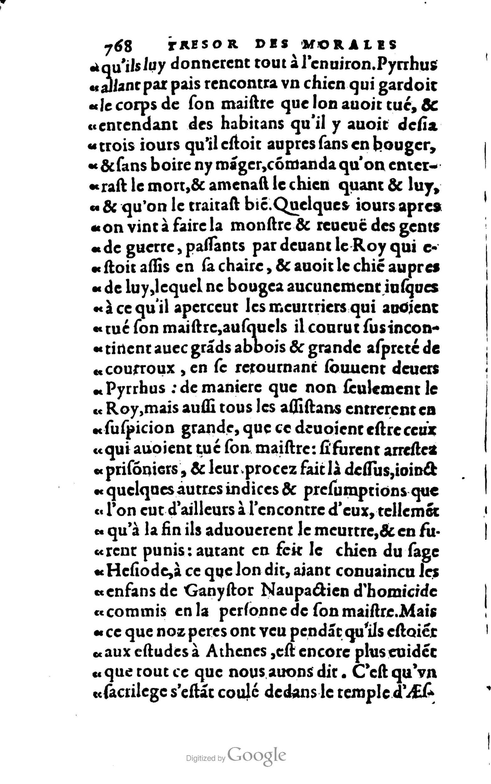 1578 - Jean Poupy - Trésor des morales de Plutarque - BSB Munich