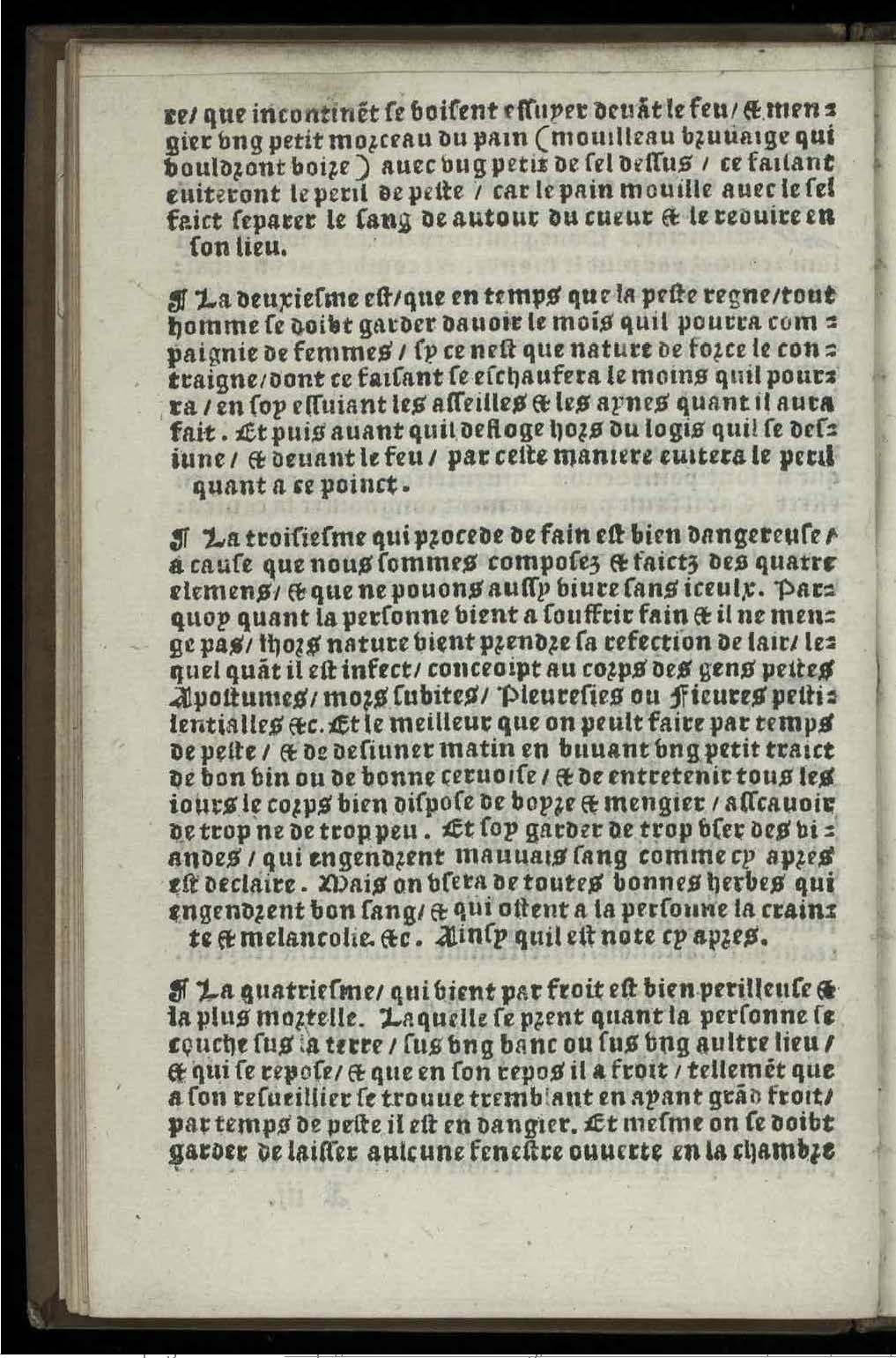 1544 - Josse Lambert - Trésor du remède préservatif et guérison de la peste - UGent
