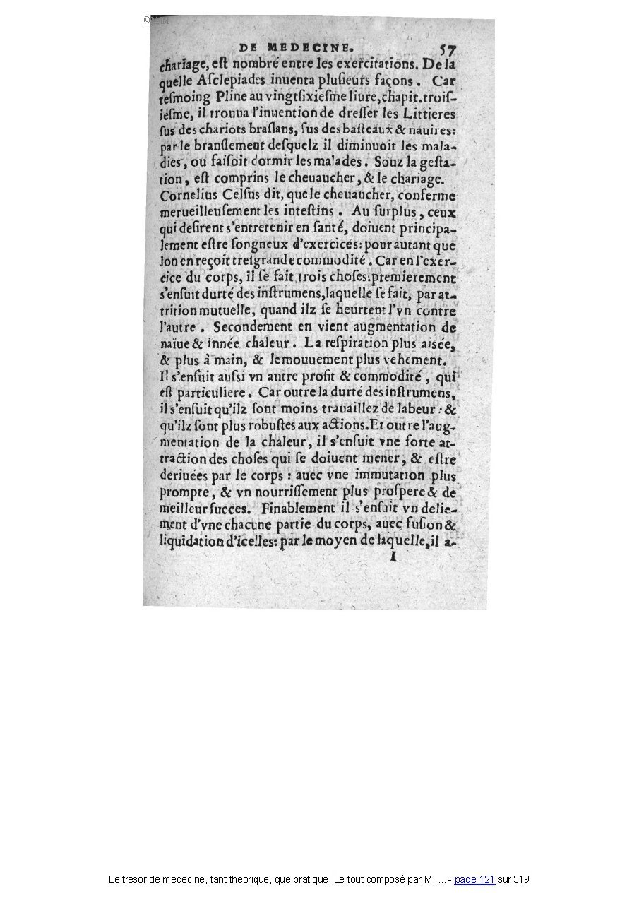1560 - Pierre et Jan Moine - Trésor de médecine - Université Paris Cité
