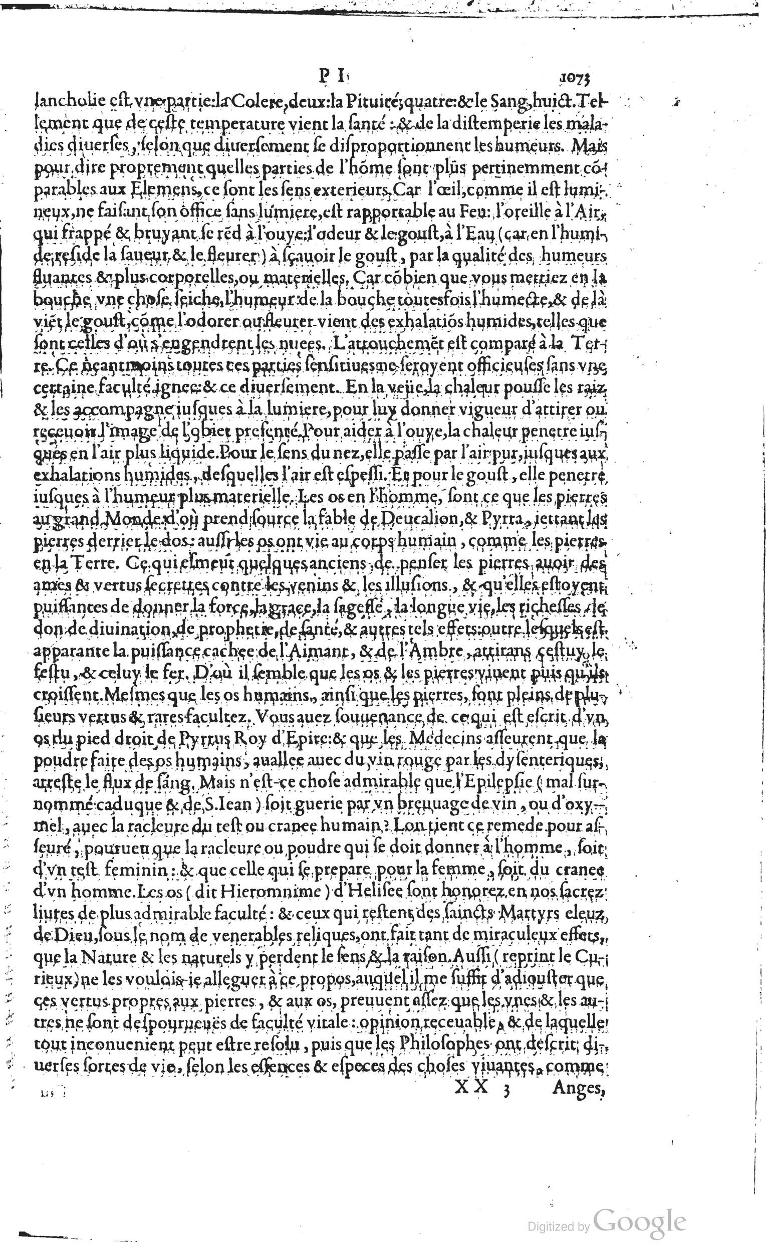 1585 - Barthélemy Honorat - Bibliothèques françaises - BSB Munich