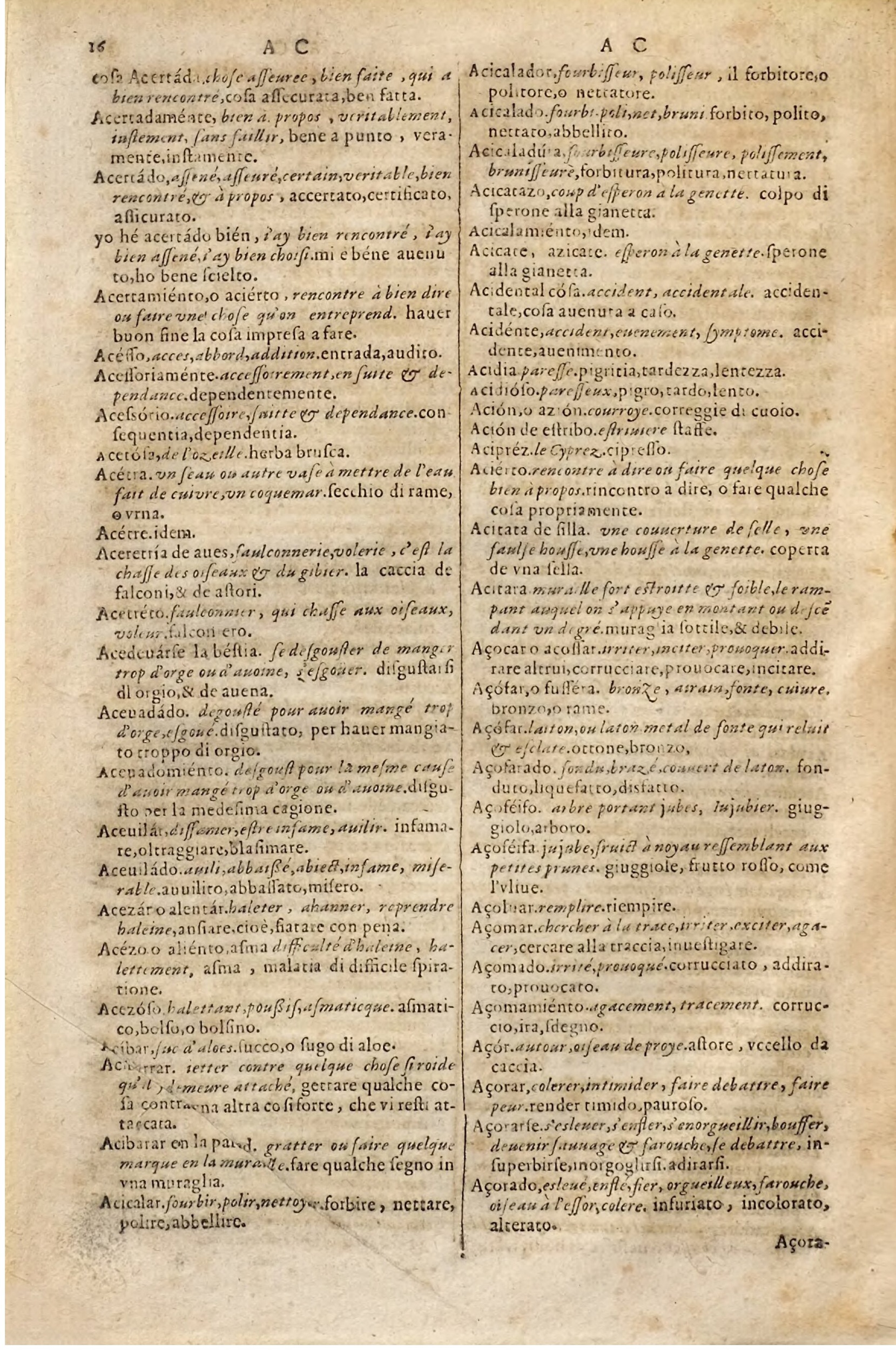 1627 - Jacques Crespin - Trésor des trois langues - Regensburg