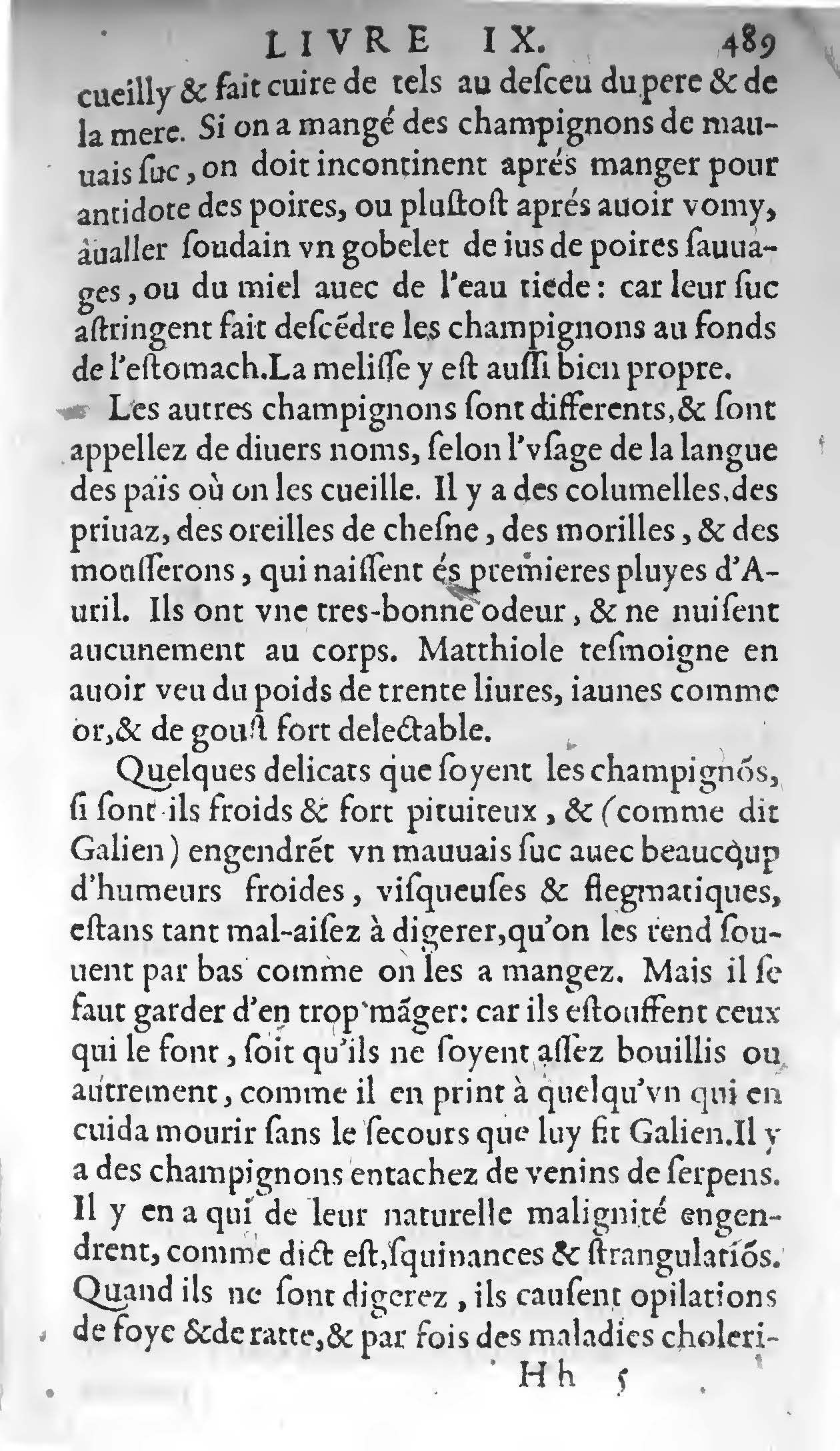 1607 - Étienne Servain et Jean Antoine Huguetan - Trésor de santé ou ménage de la vie humaine - BIU Santé