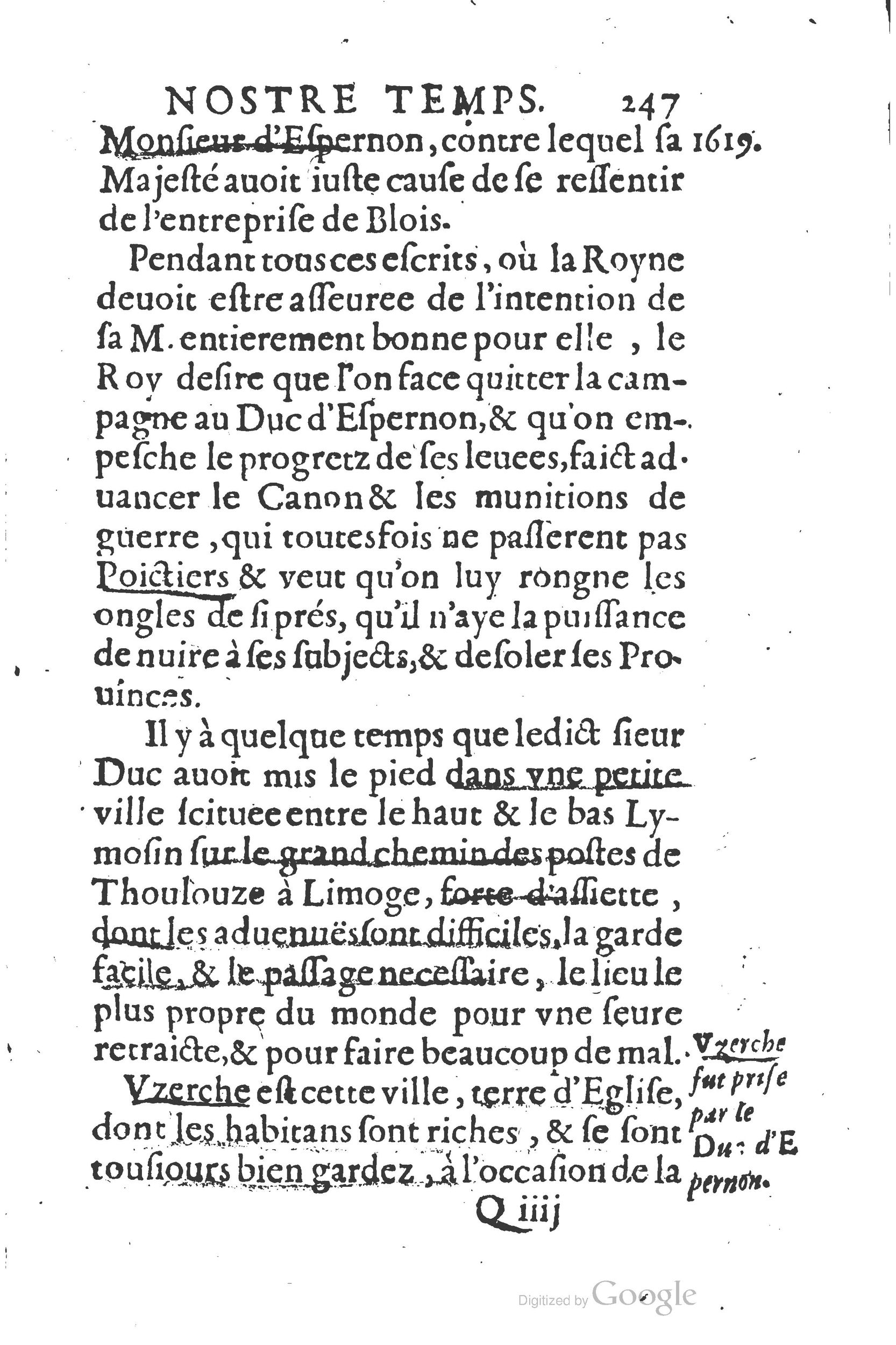 1626 - Joseph Bouillerot - Trésor de l’histoire générale de notre temps - BSB Munich