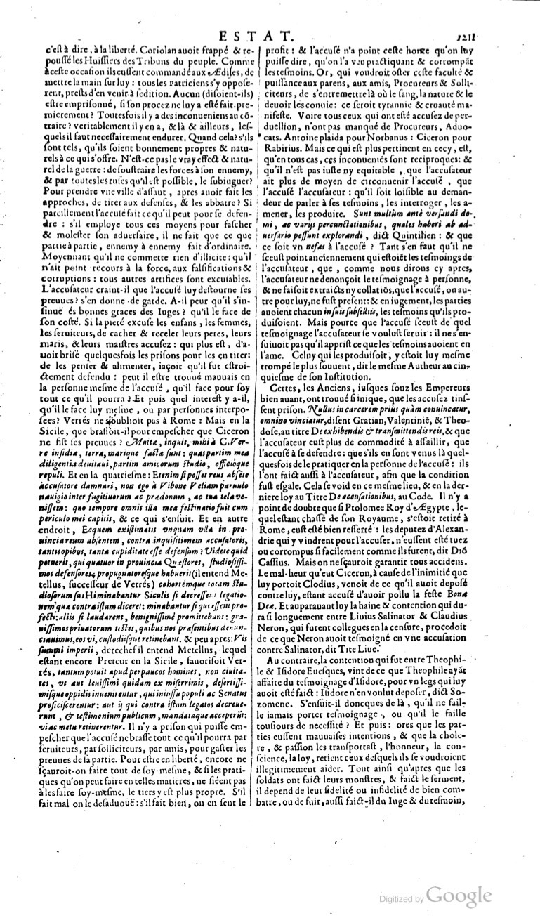 1629 - Veuve Nicolas Buon - Trésor du droit français (21754 T. 1) - BM Lyon